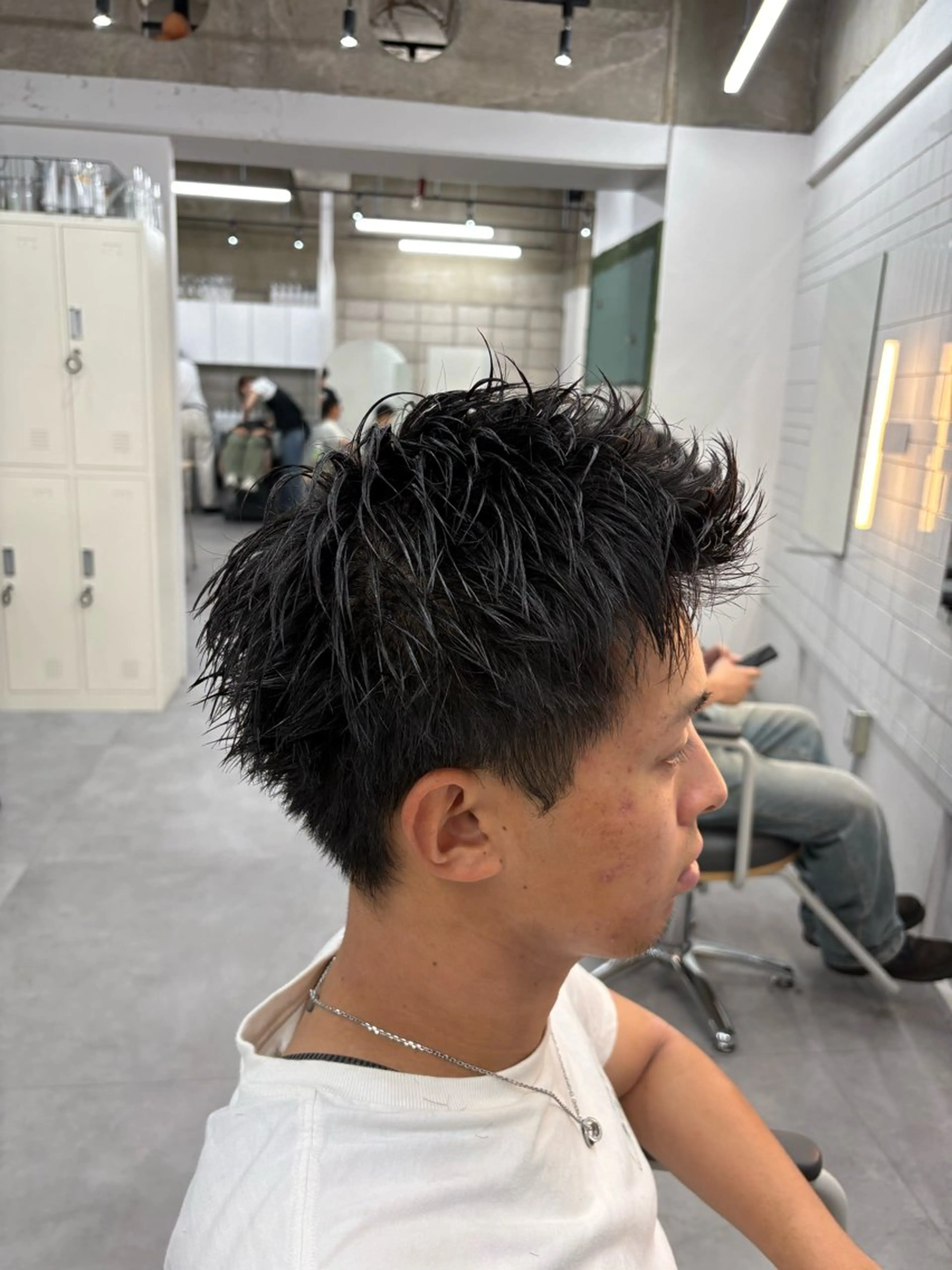 ショート メンズ 中田 信太郎のヘアスタイル