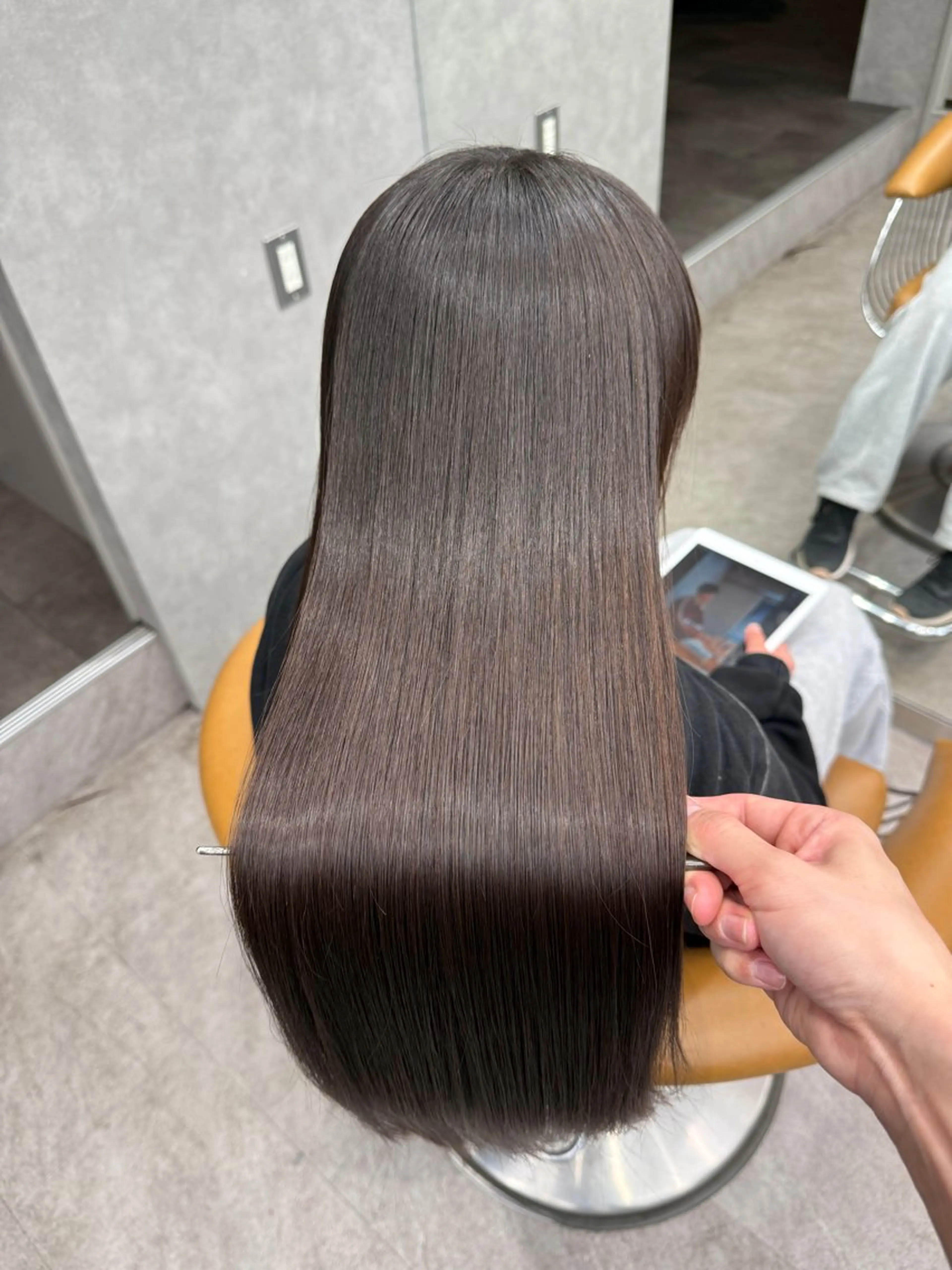 【うるツヤさらさらストレート🪄♡】縮毛矯正×1️⃣step髪質改善トリートメント🫧‪✨️の写真