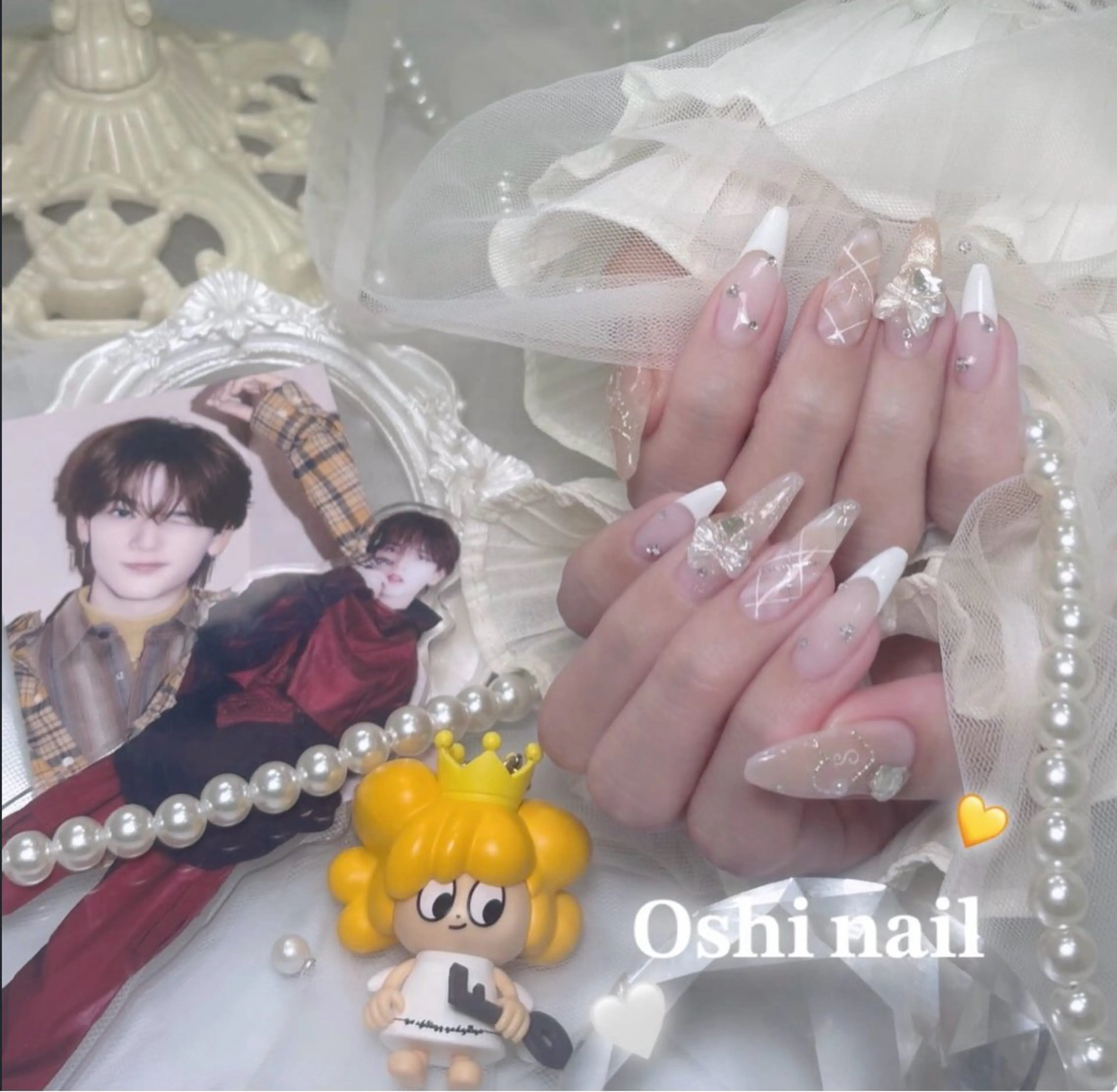 ネイル ♡エルバイノリコ 吉澤【パラジェル有】のネイルデザイン