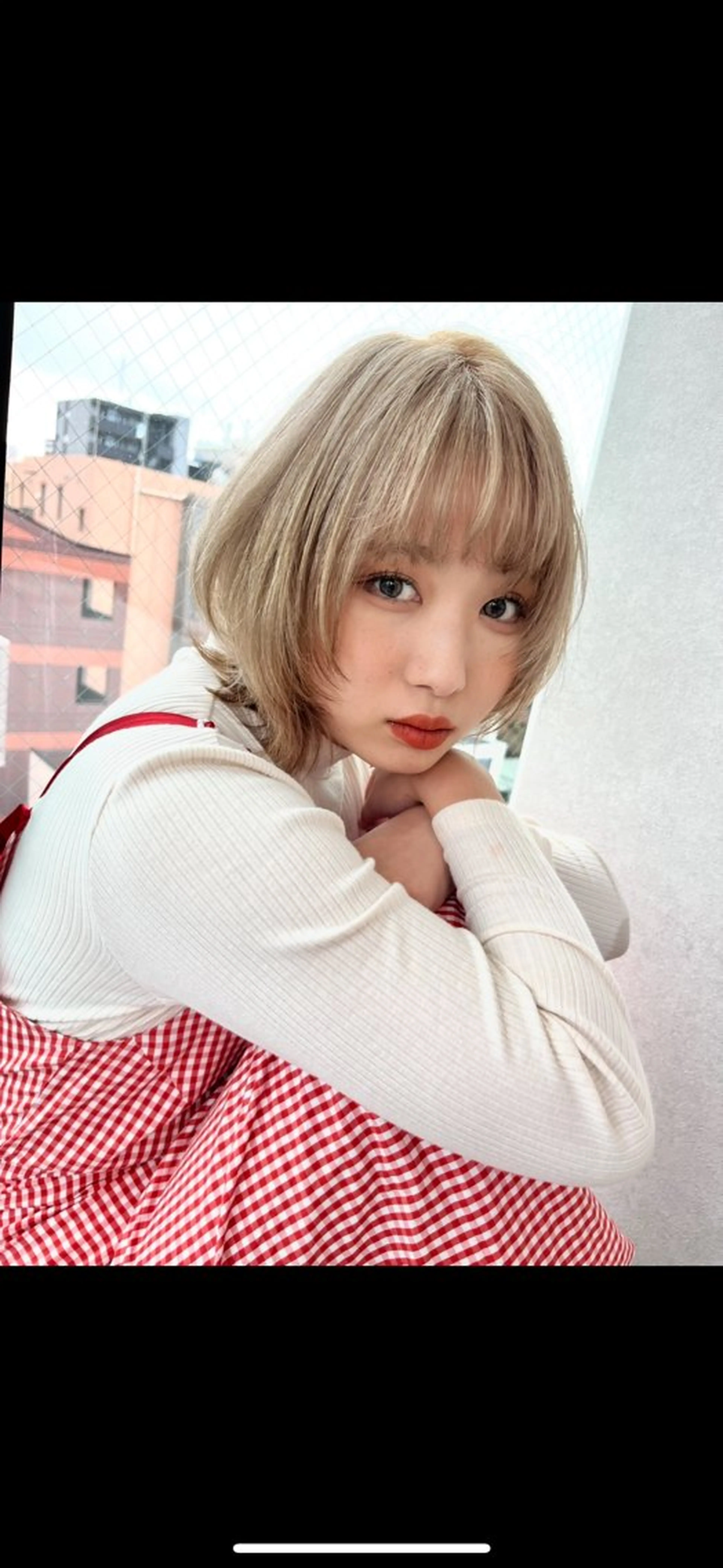 ショート カラー レイヤー/透明感 カラー💘akariのヘアスタイル