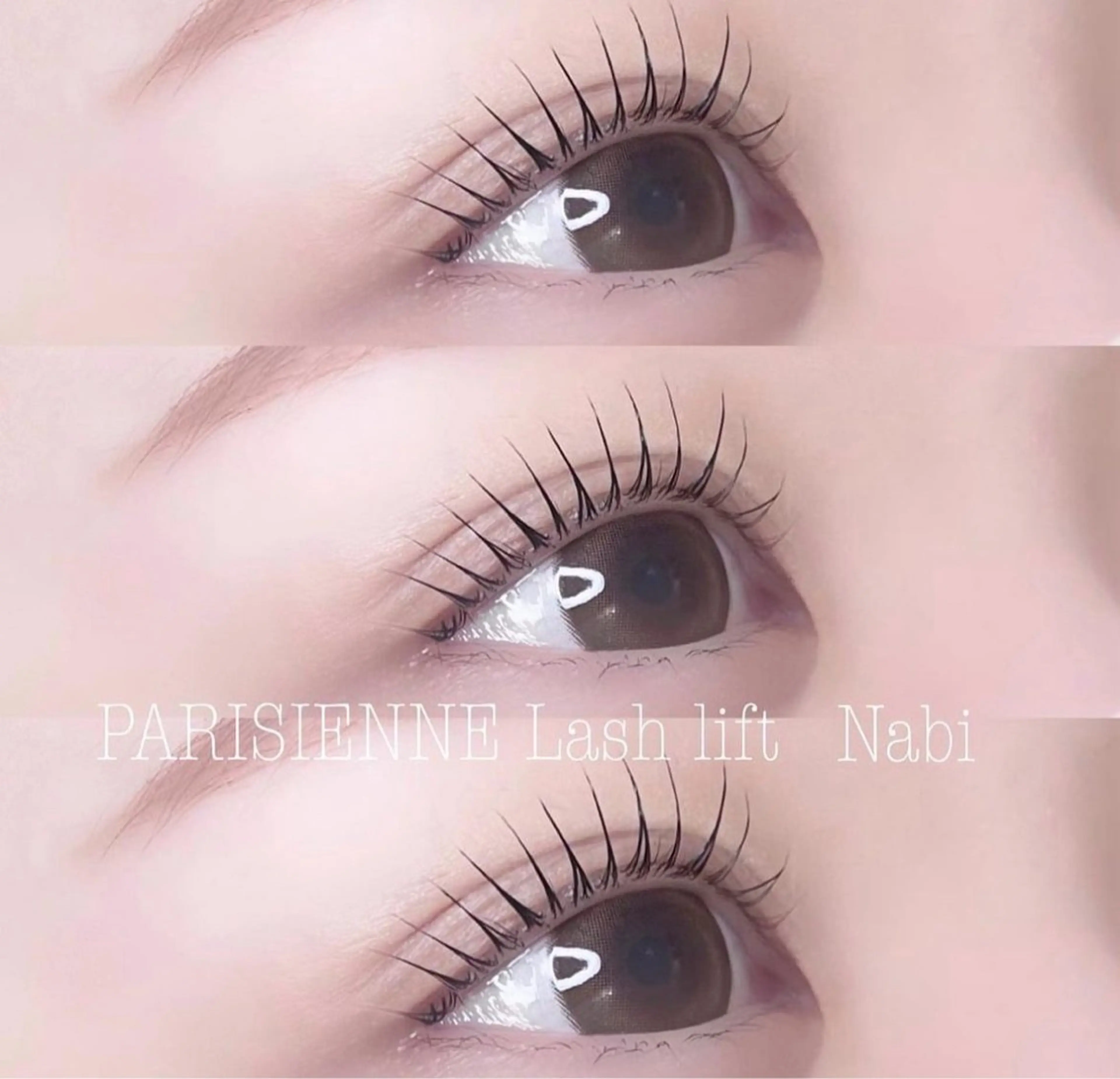 🫧パリジェンヌ🫧根元から80度ストレートに上がっていくまつ毛パーマになります🍀*゜の写真