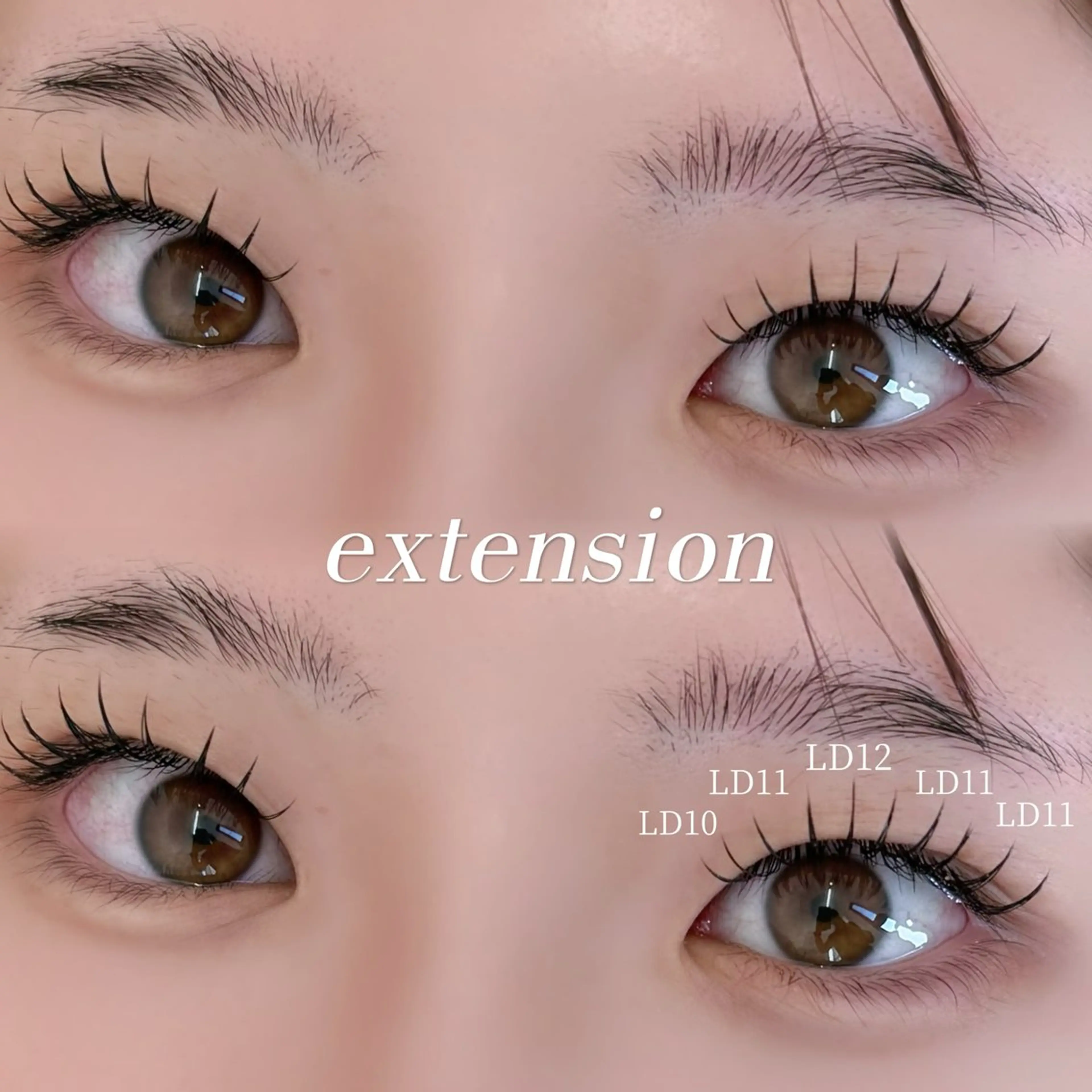 フラットラッシュ【140本】の写真