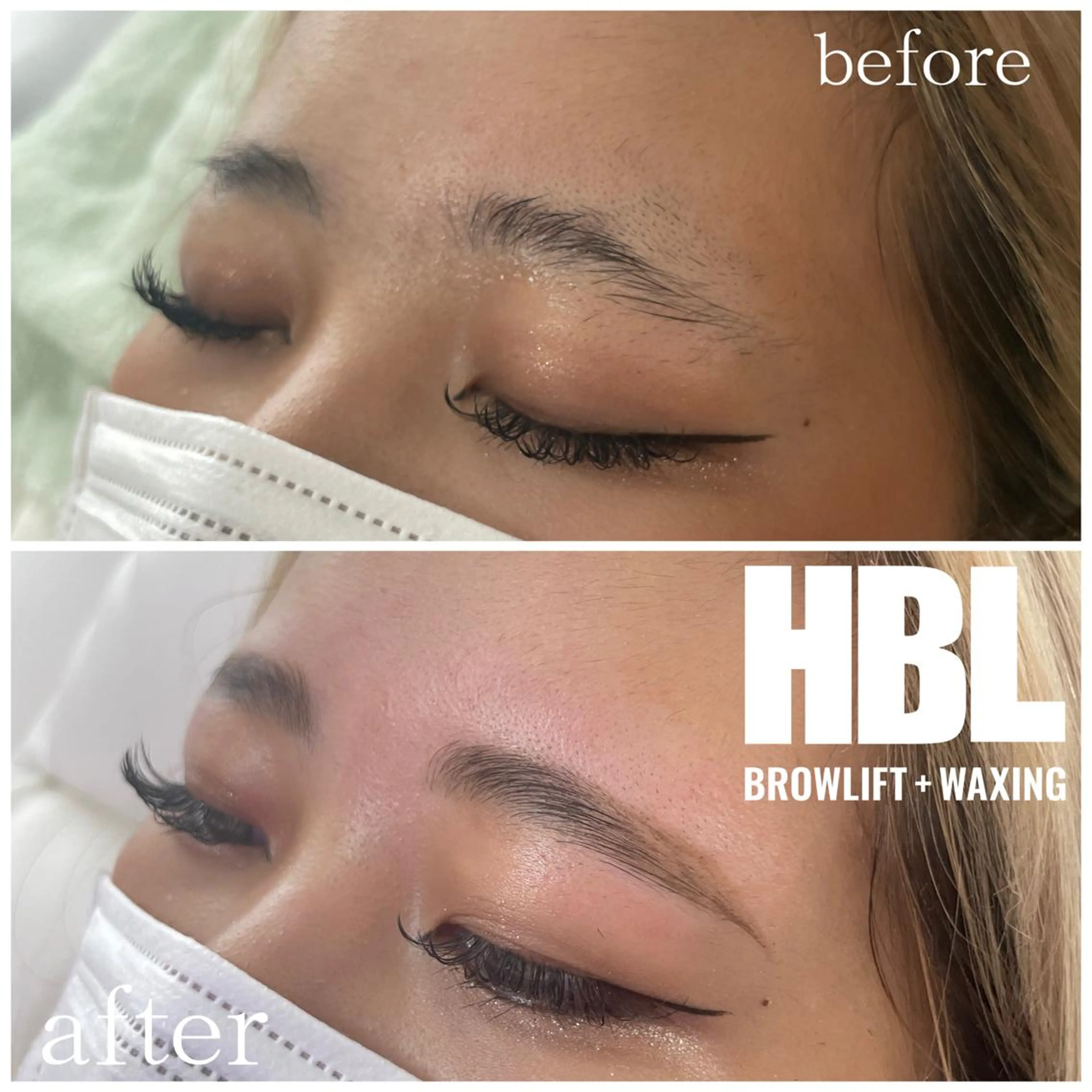 アイブロウ ハリウッドブロウリフト ワックス脱毛 その他(アイブロウ) BINERVA nail salonのネイルデザイン