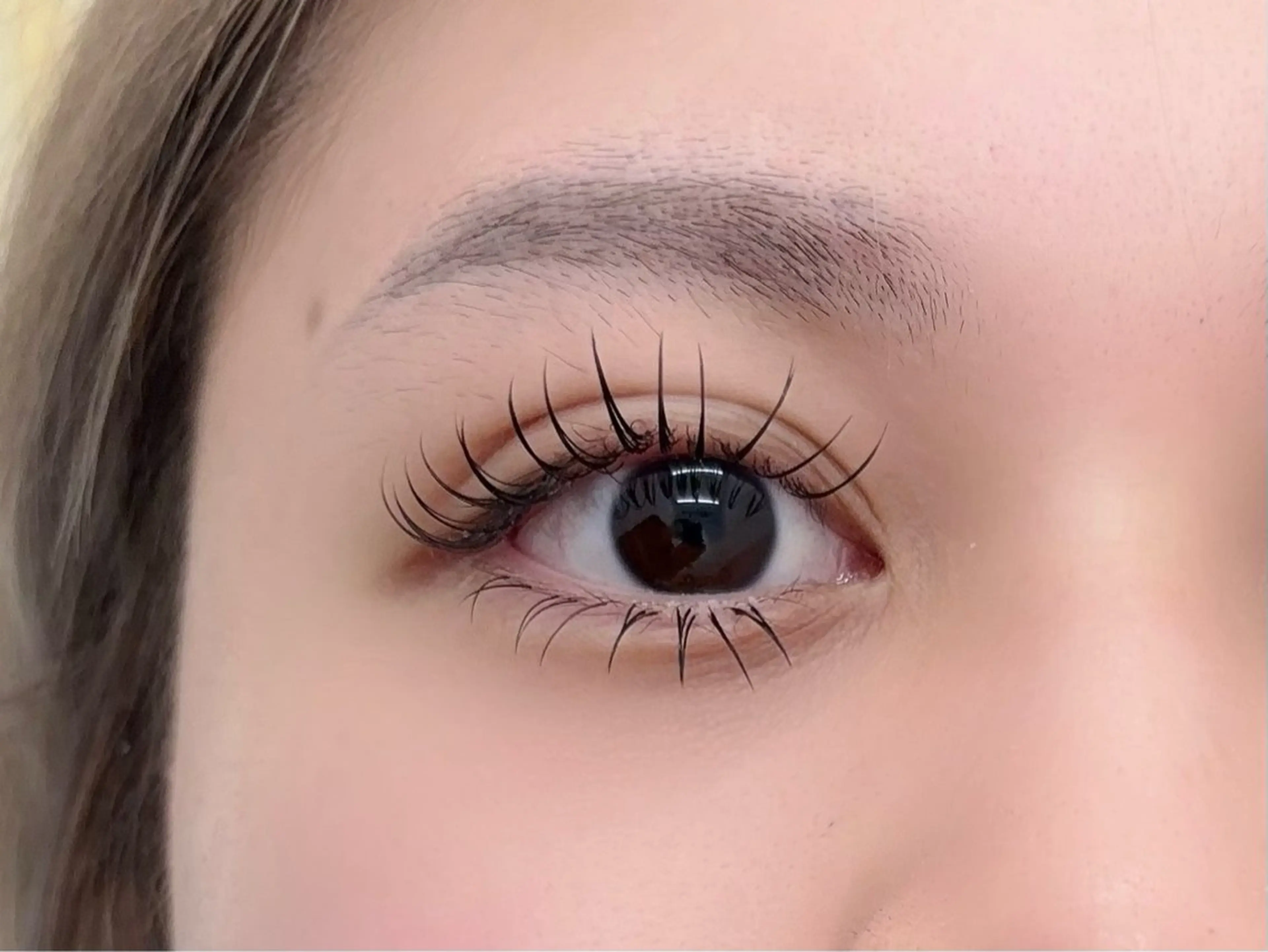 マツエク・マツパ フラットラッシュ 下まつげエクステ マツエク M's Beautysalon所属・M's 新小岩  ゴトウのマツエク・マツパデザイン