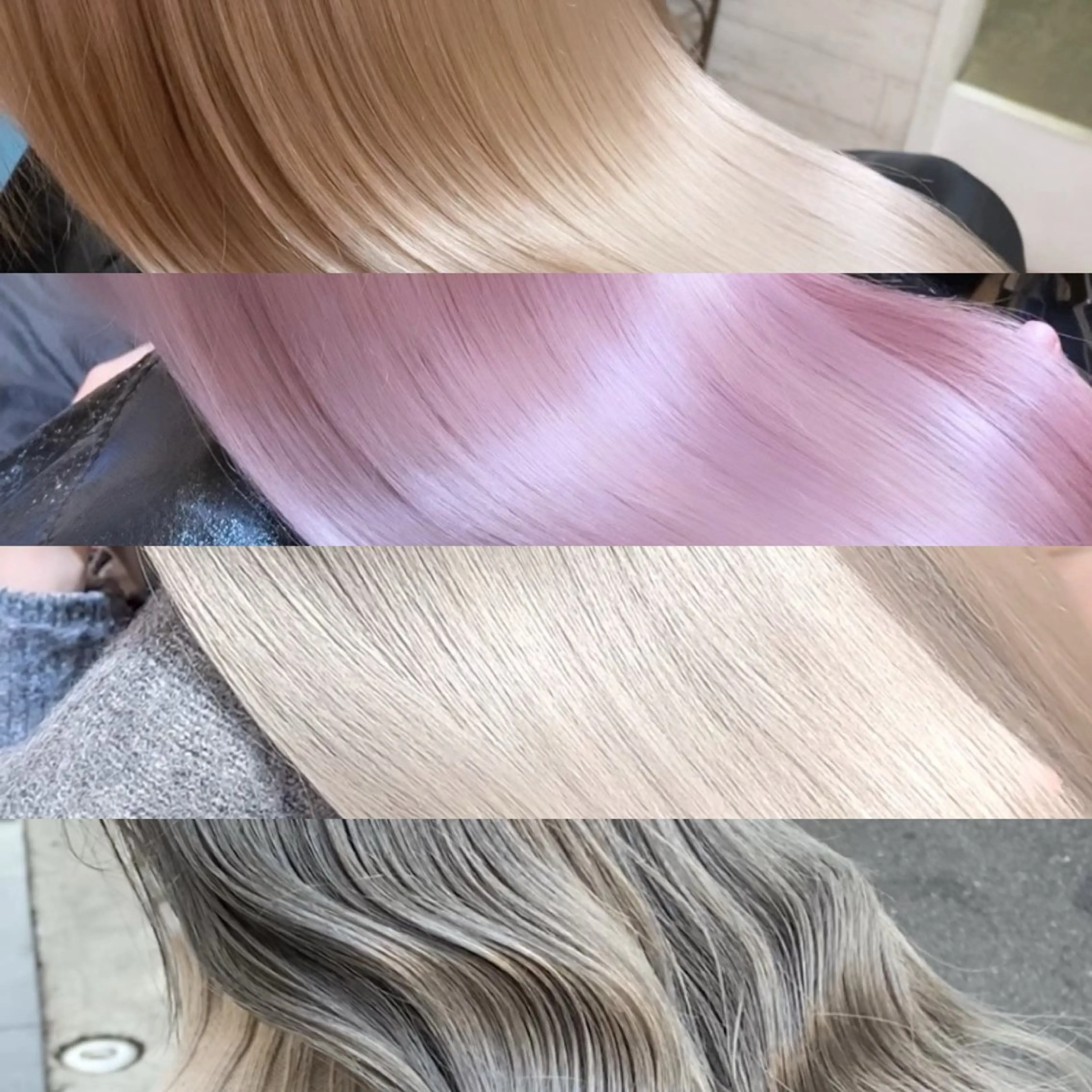 セミロング カラー ヘアカラー トリートメント ヘッドスパ 韓国系レイヤー特化 hiroのヘアスタイル