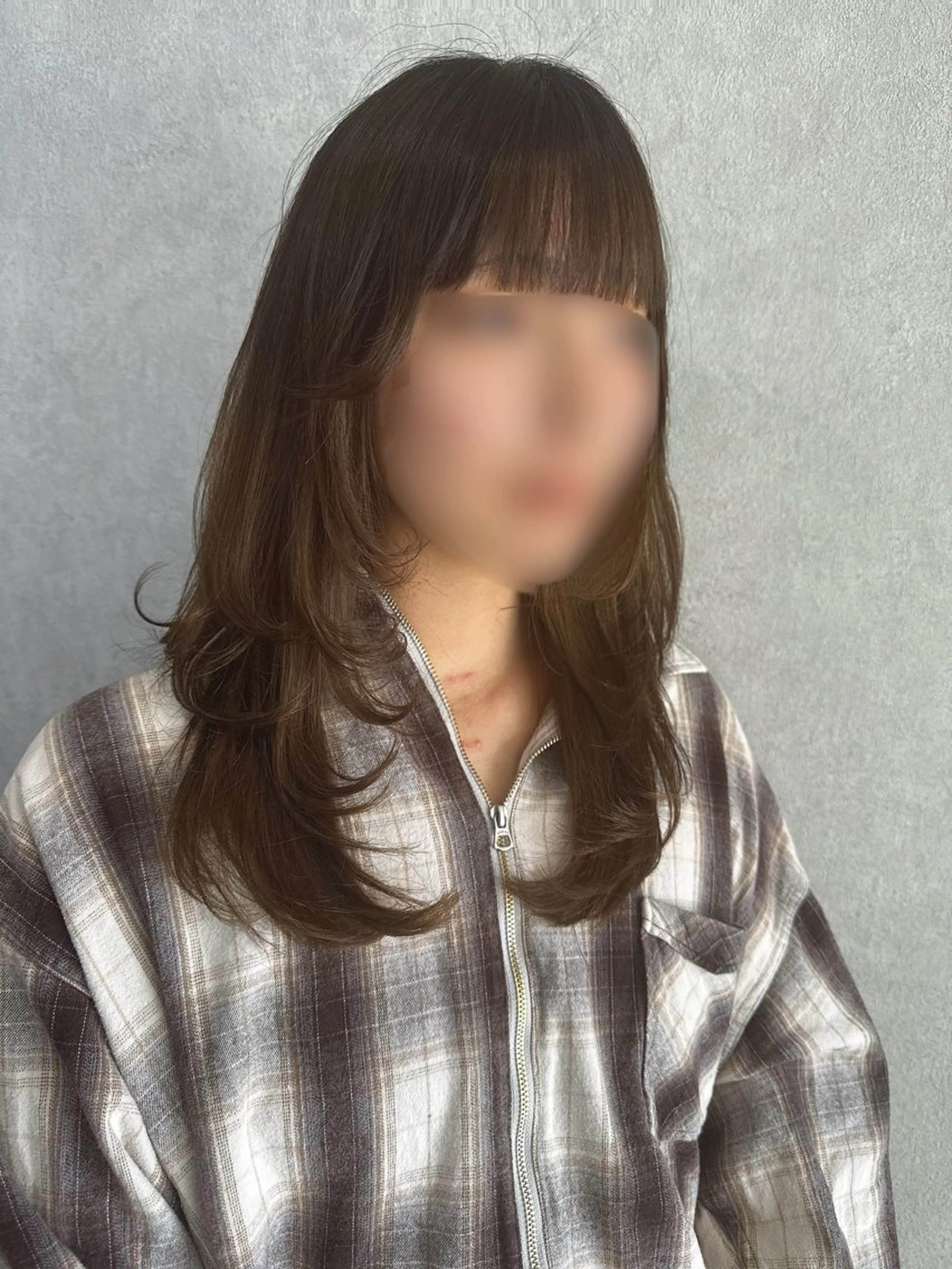 ロング ロングレイヤー レイヤーカット ロング Bish Yanaのヘアスタイル