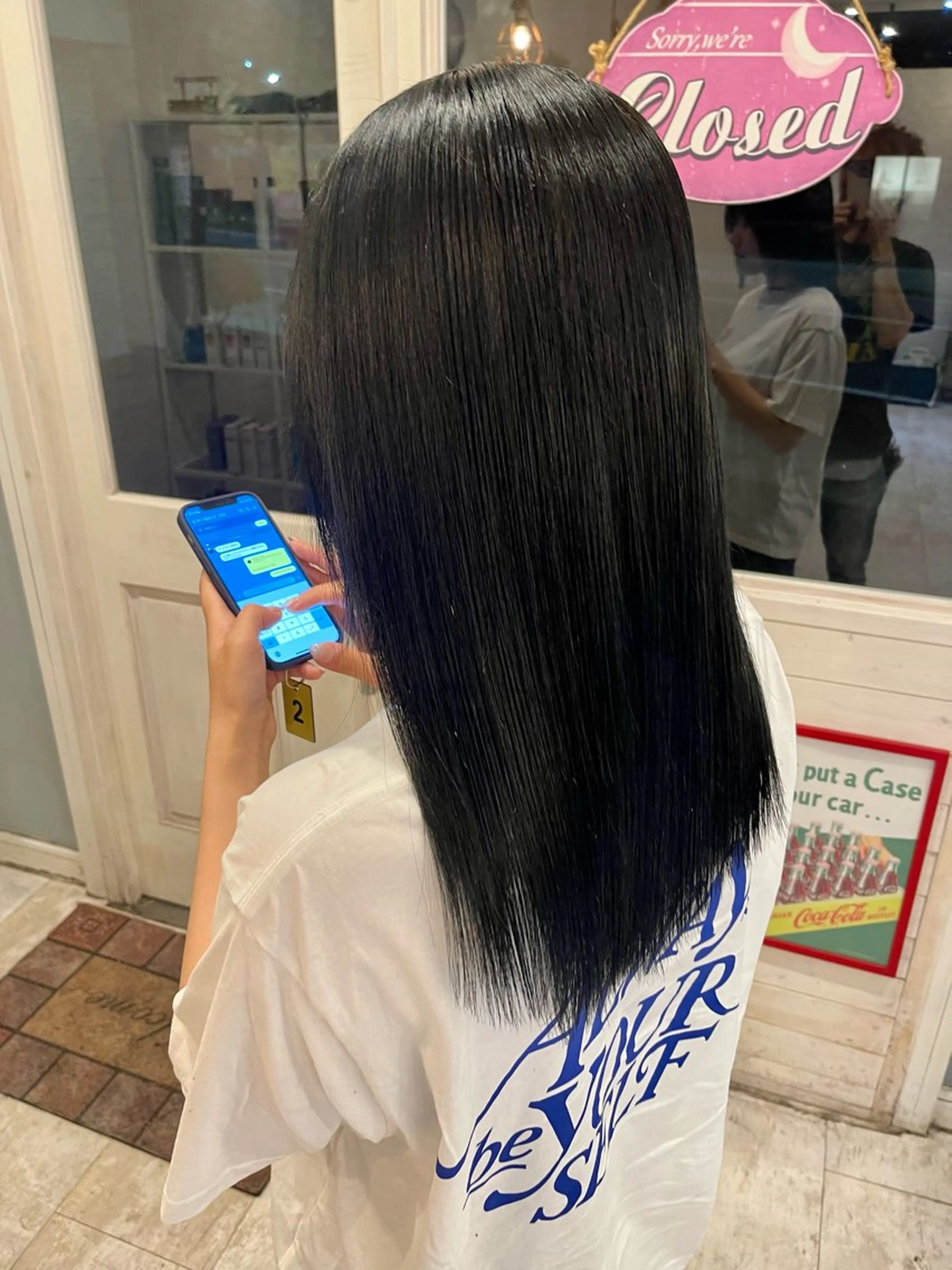 ロング カラー カット ヘアカラー トリートメント 🍭透明感カラー 志賀拓海🍬🌈のヘアスタイル