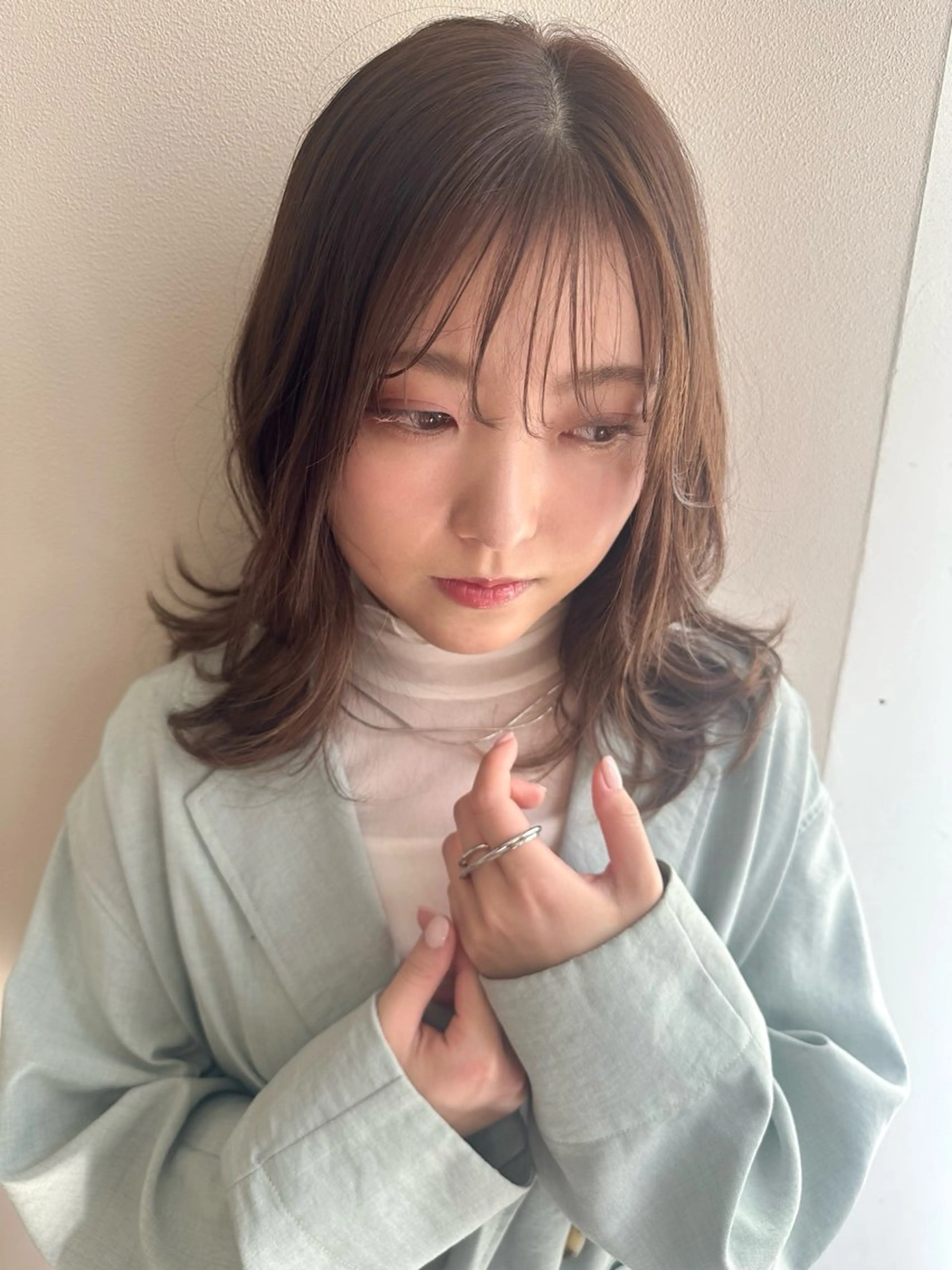 カラー momo 札幌美容師のヘアスタイル