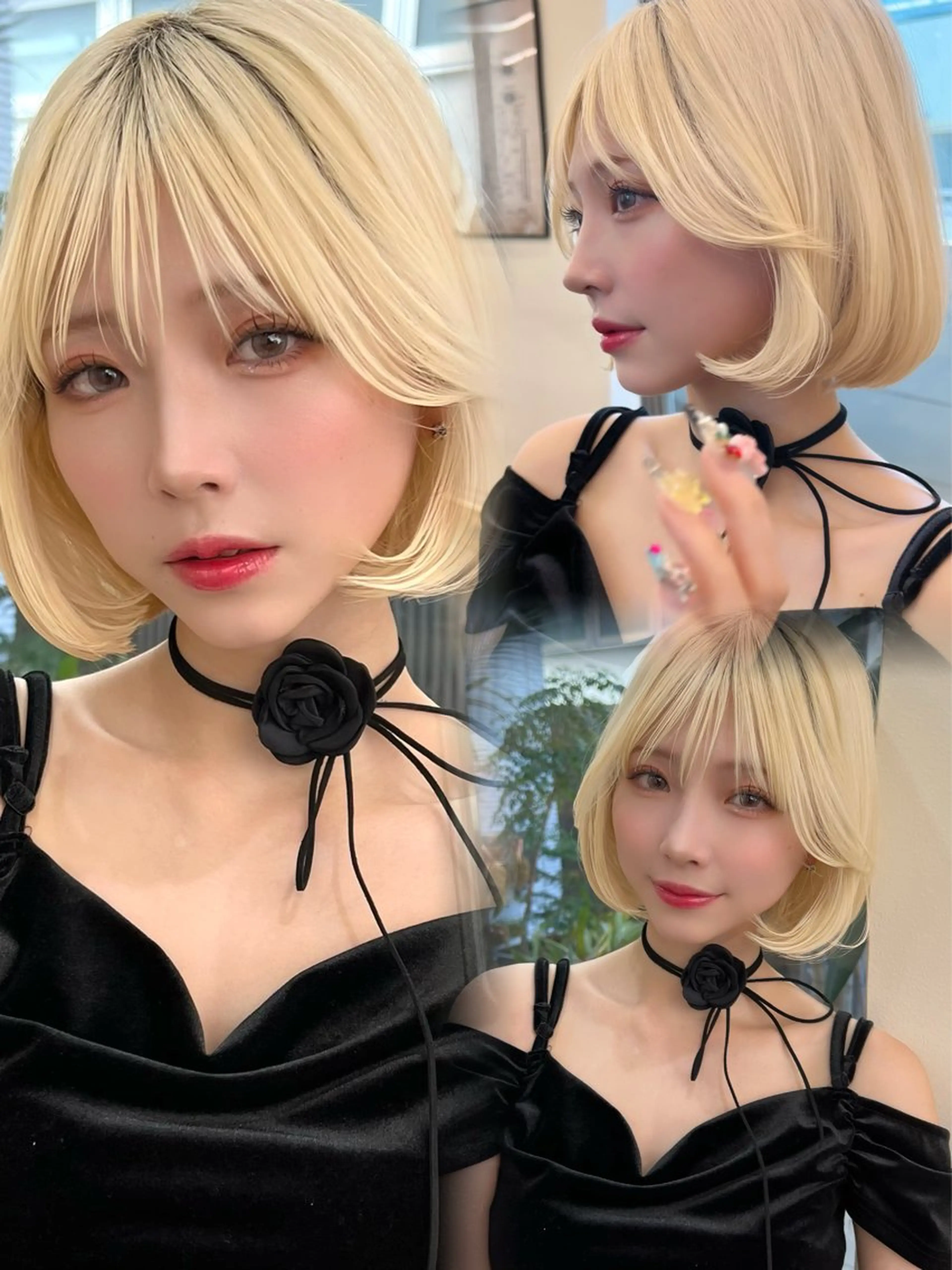 【🍒大人気🍒】骨格補正カット＋スパシャンプー　6900円の写真