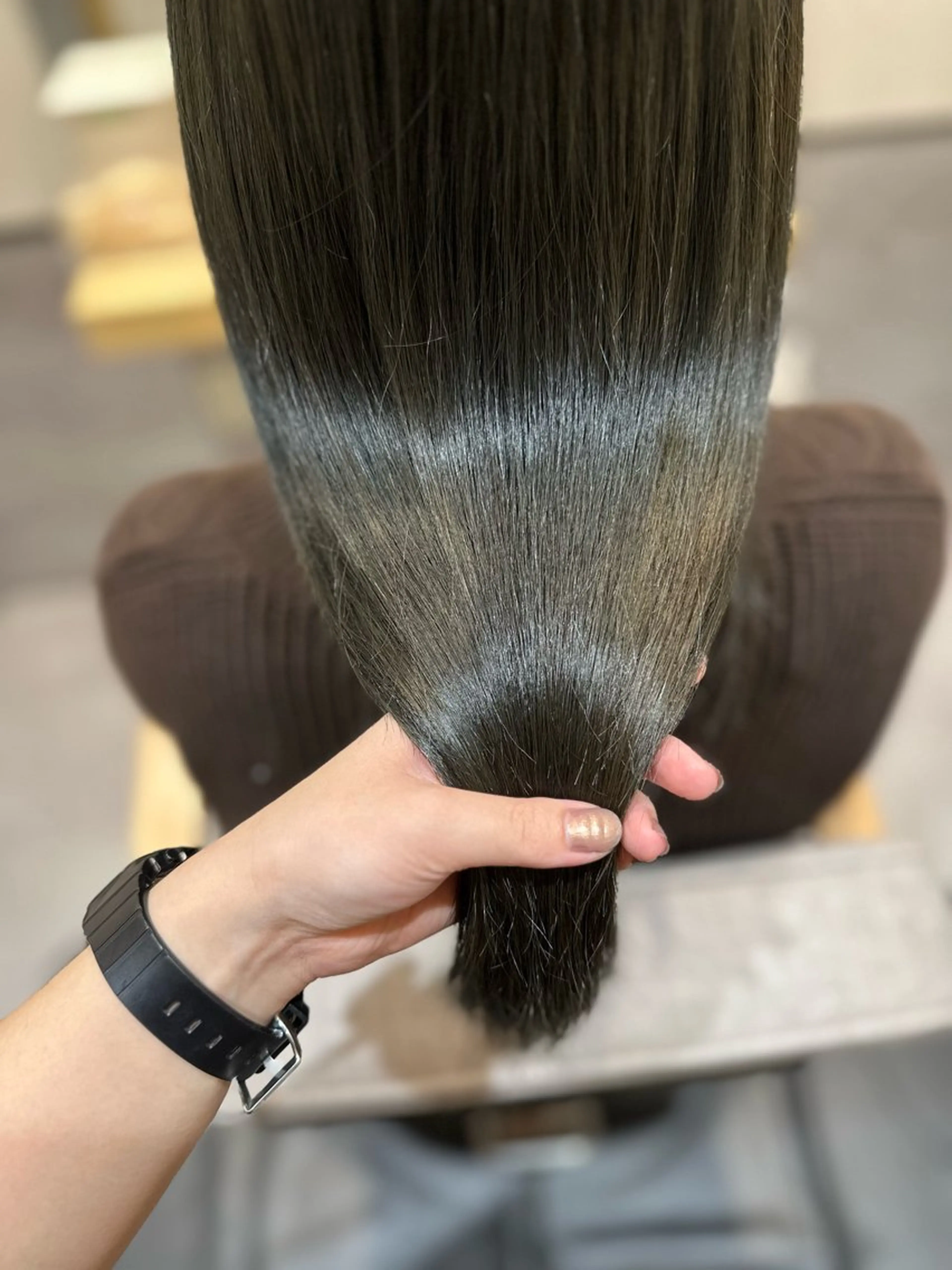 ロング ヘアカラー GO TODAY SHAiRE SALON 札幌店所属・やまぐち あやみのヘアスタイル