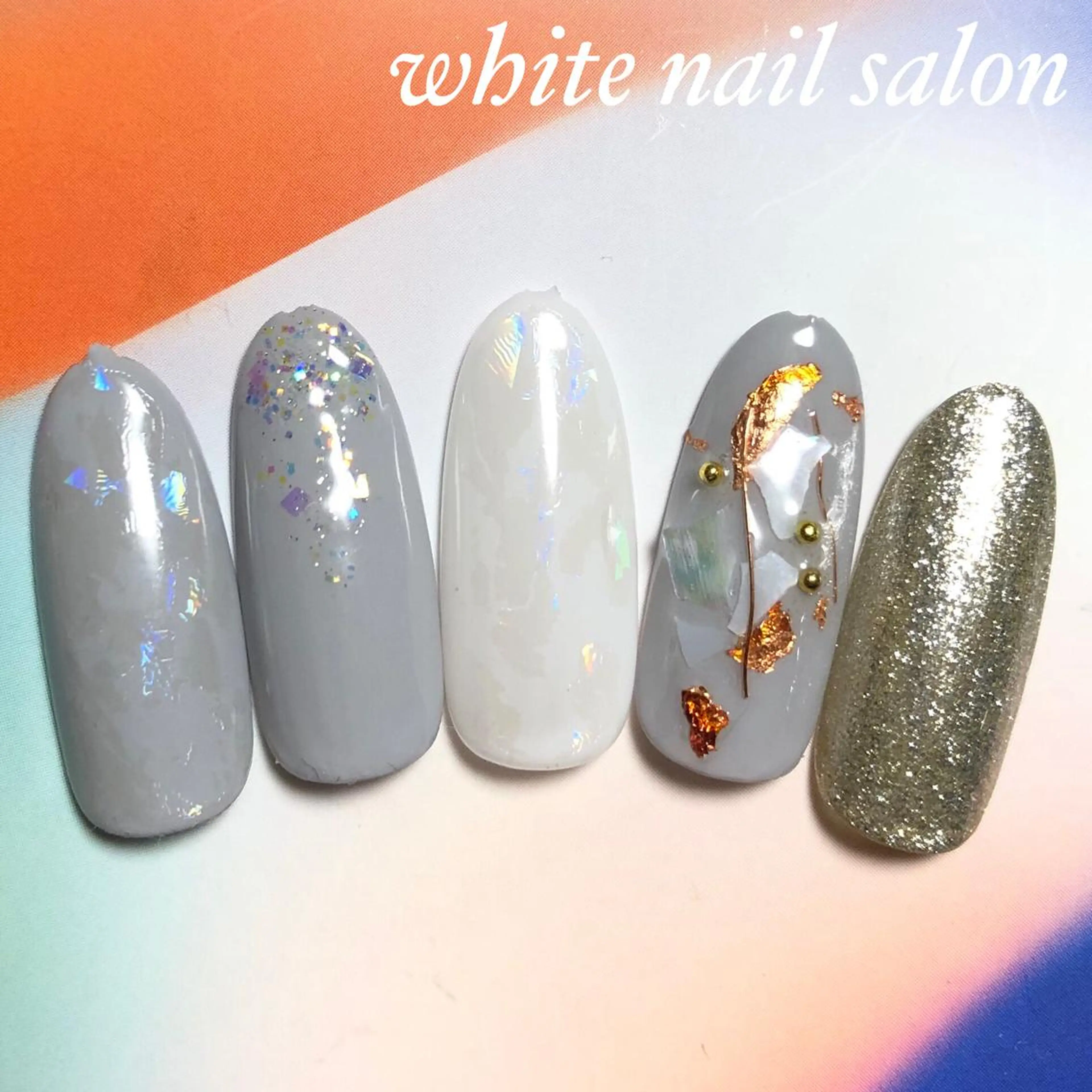 ネイル アートネイル フレンチネイル ジェルネイル ニュアンスネイル オフィスネイル ハンドネイル white nail salonのネイルデザイン