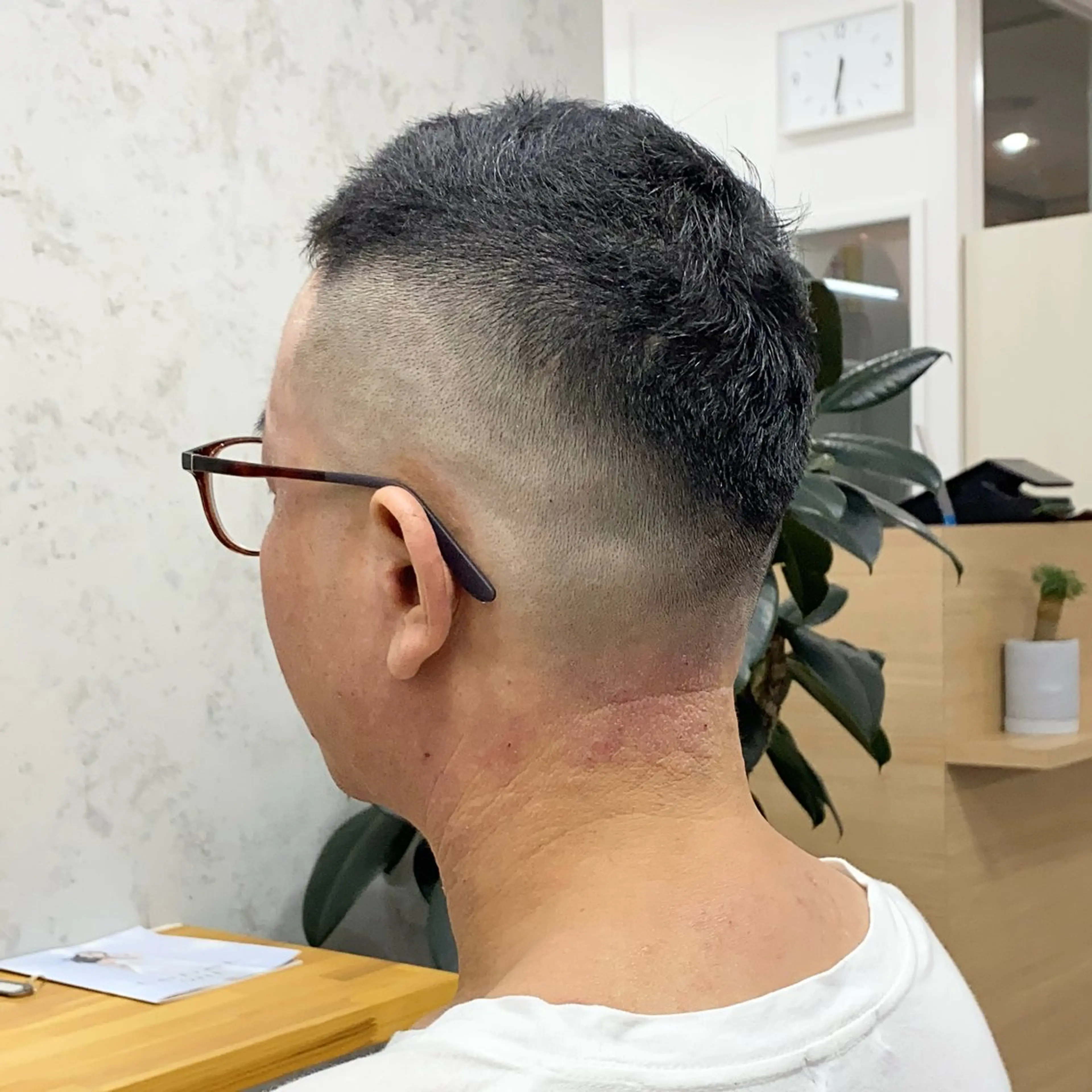 メンズ フェードカット 髙橋建太/ ニュアンスパーマ✂️のヘアスタイル
