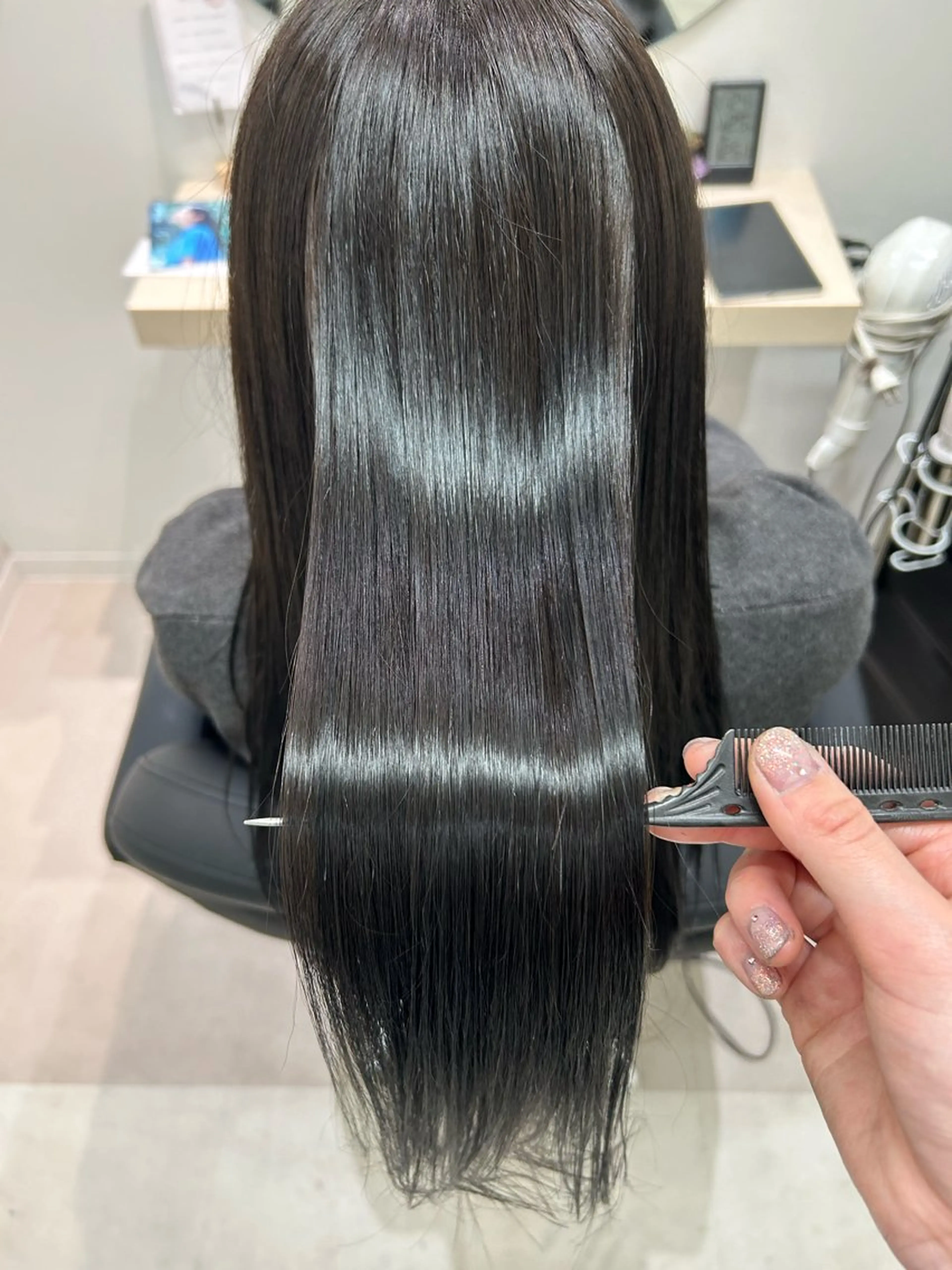 【🫧🌷 カラーをしながら髪質改善できる♡🌷🫧】髪質改善カラー+カット✂︎+COTA 2step TRの写真