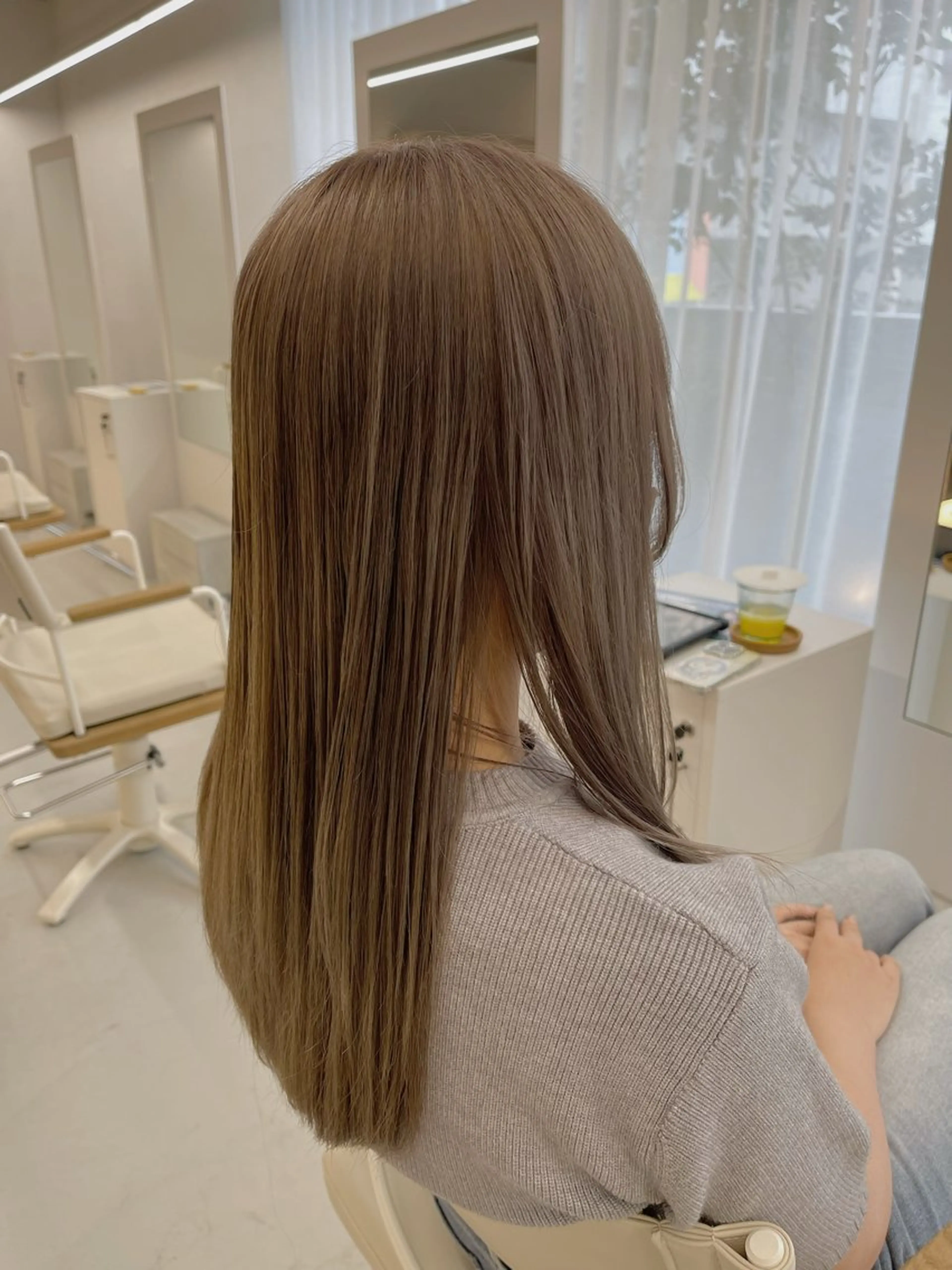 セミロング 柴田泰秀sotti. 髪質改善/ブリーチのヘアスタイル