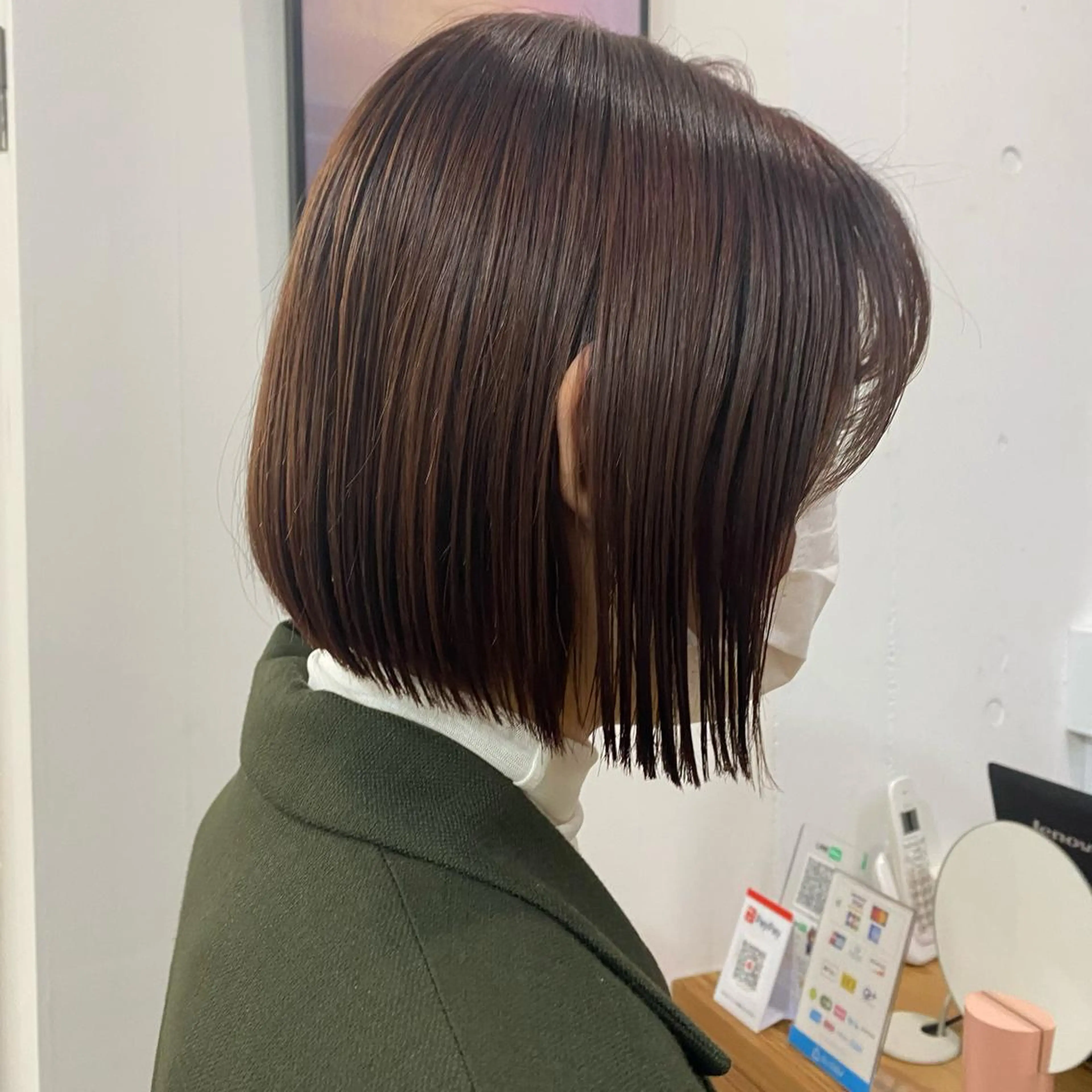 ショート カラー 🪭risa 暖色/レイヤー🪭のヘアスタイル