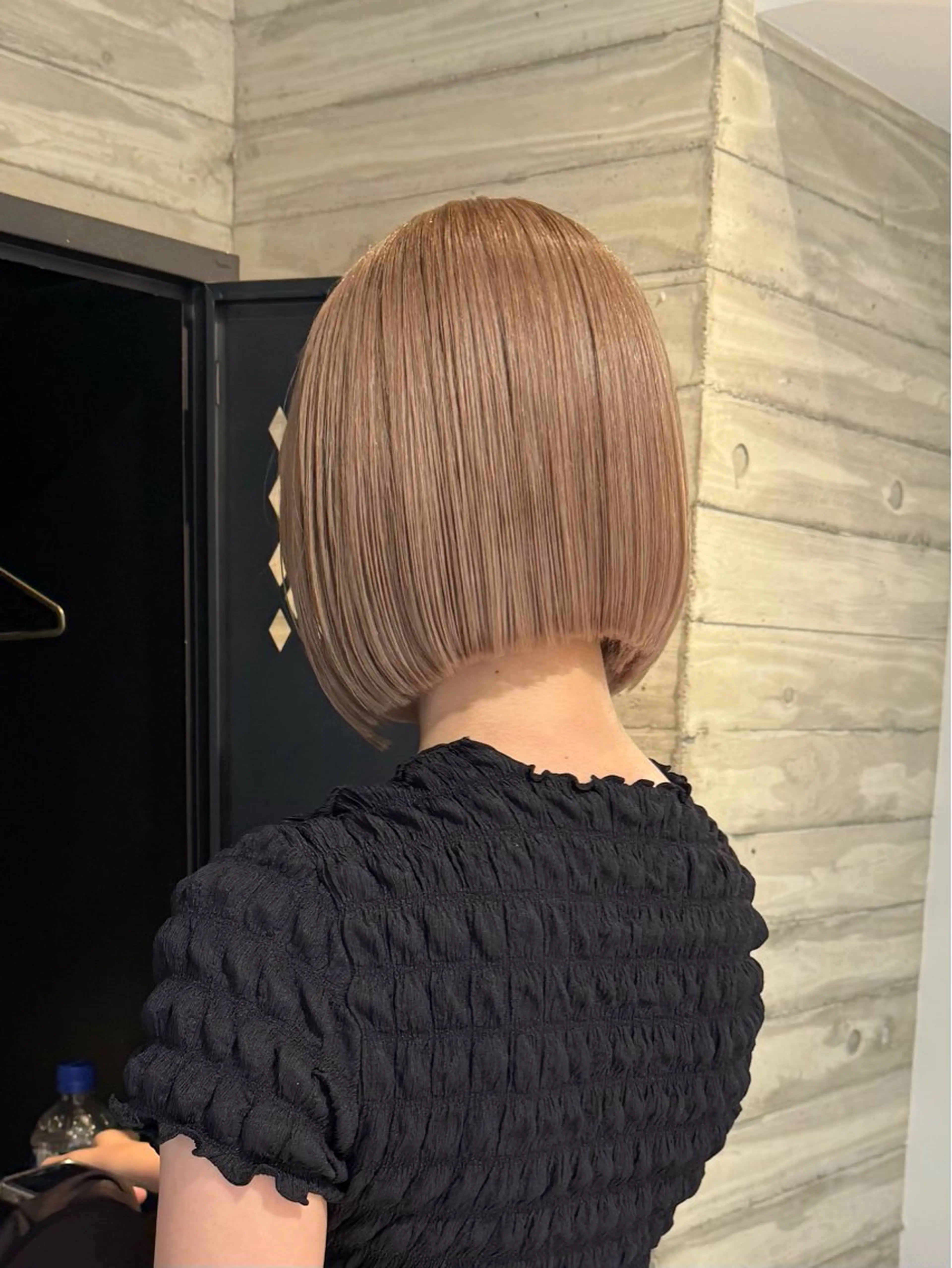 ミディアム カラー カット ヘアカラー トリートメント 色落ち綺麗透明感カラ /ボブ/ナカツヒカルのヘアスタイル