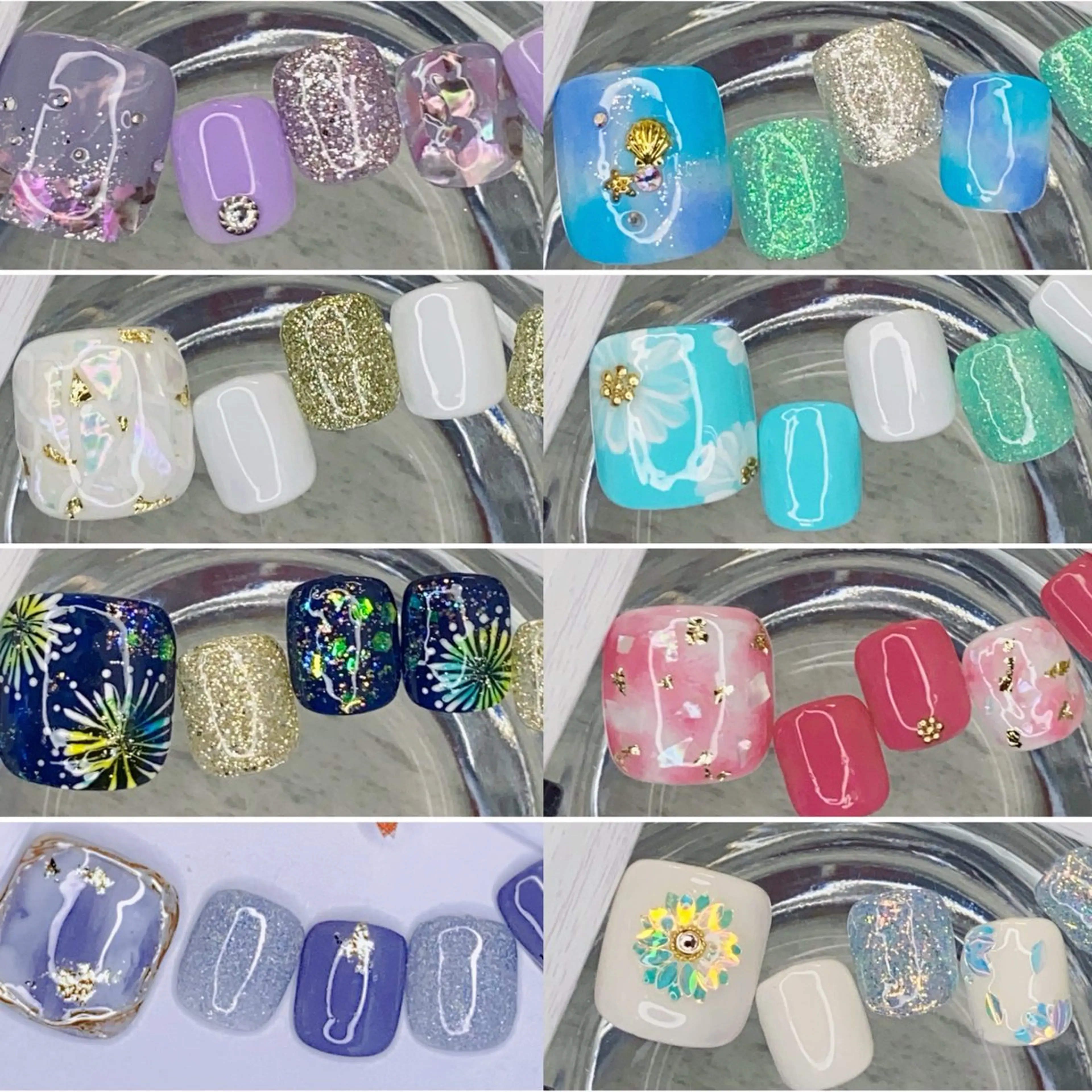 ネイル フットネイル Milana （研修生メニュー）のネイルデザイン