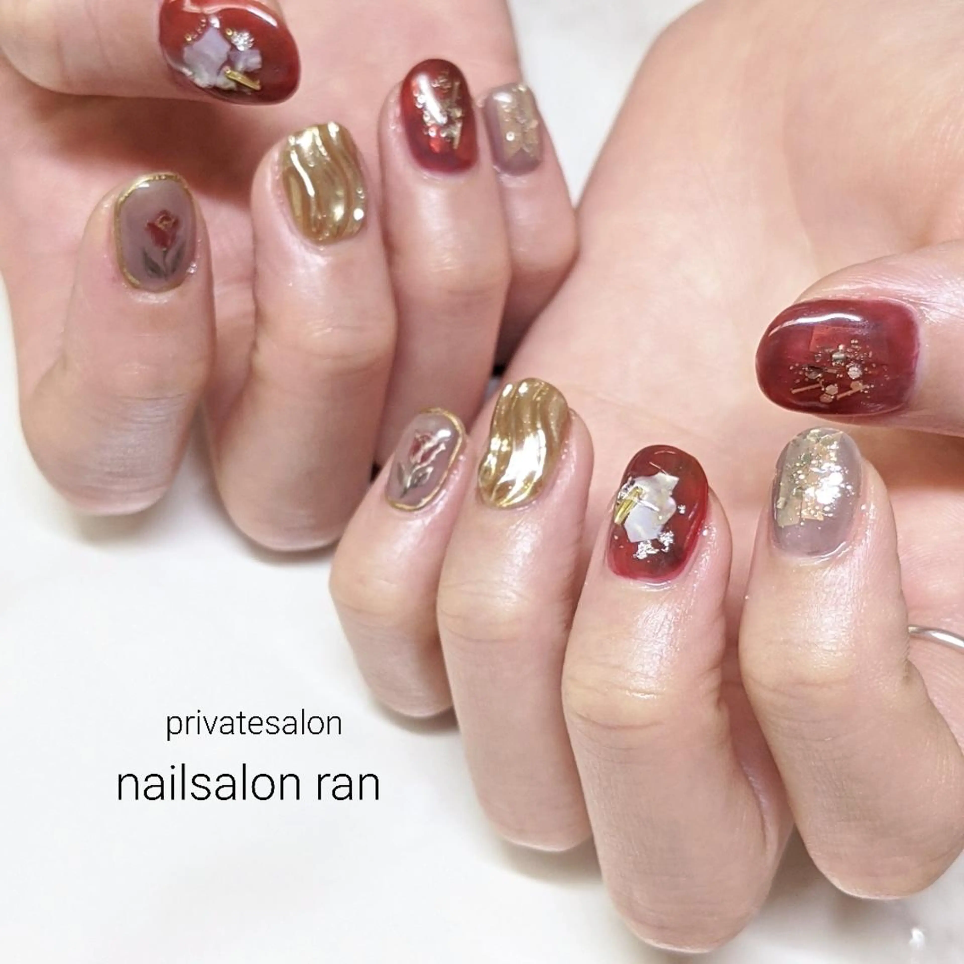 ネイル nailsalon ranのネイルデザイン