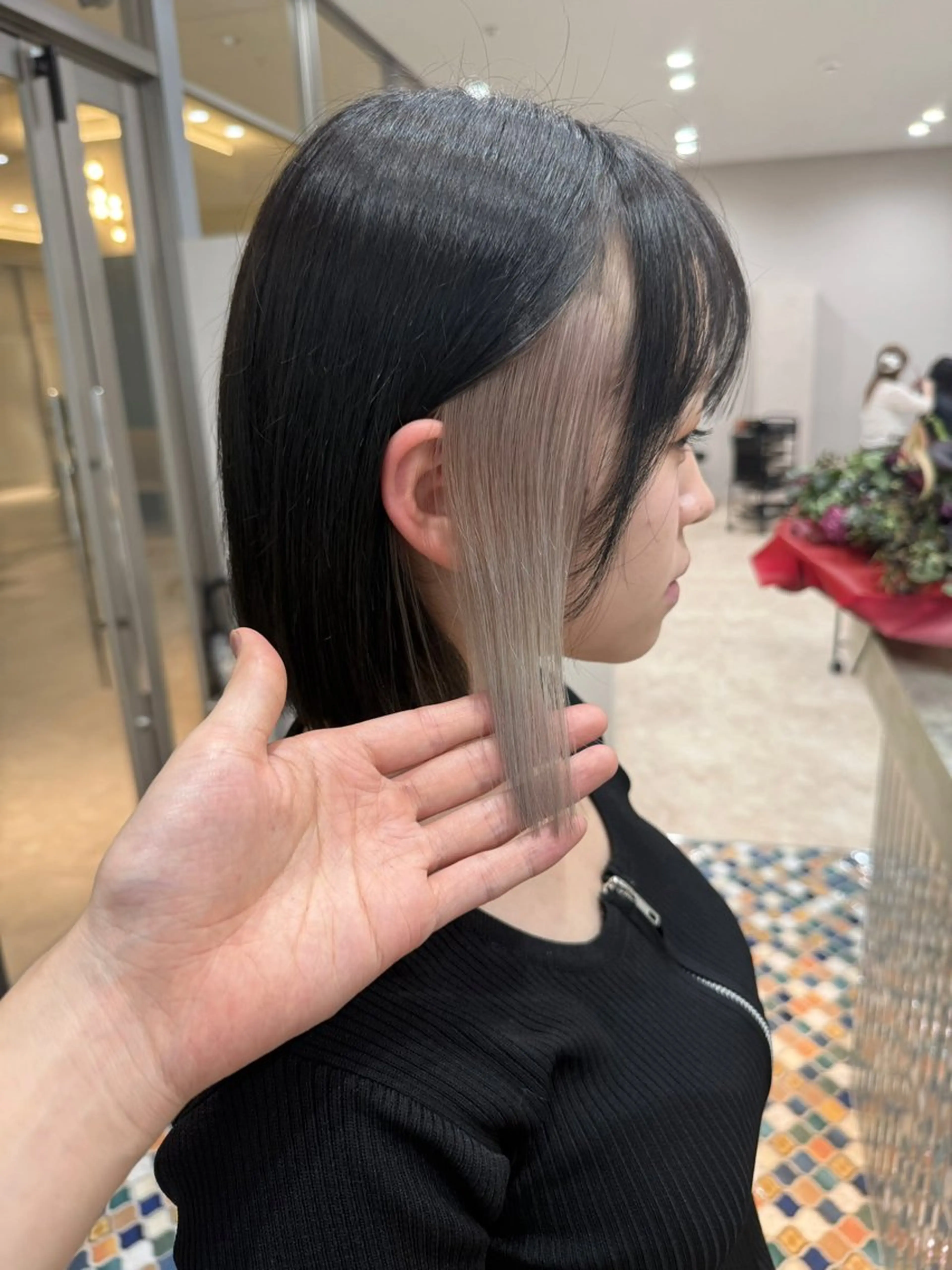 ショート カラー カット ヘアカラー 水野 亨祐のヘアスタイル