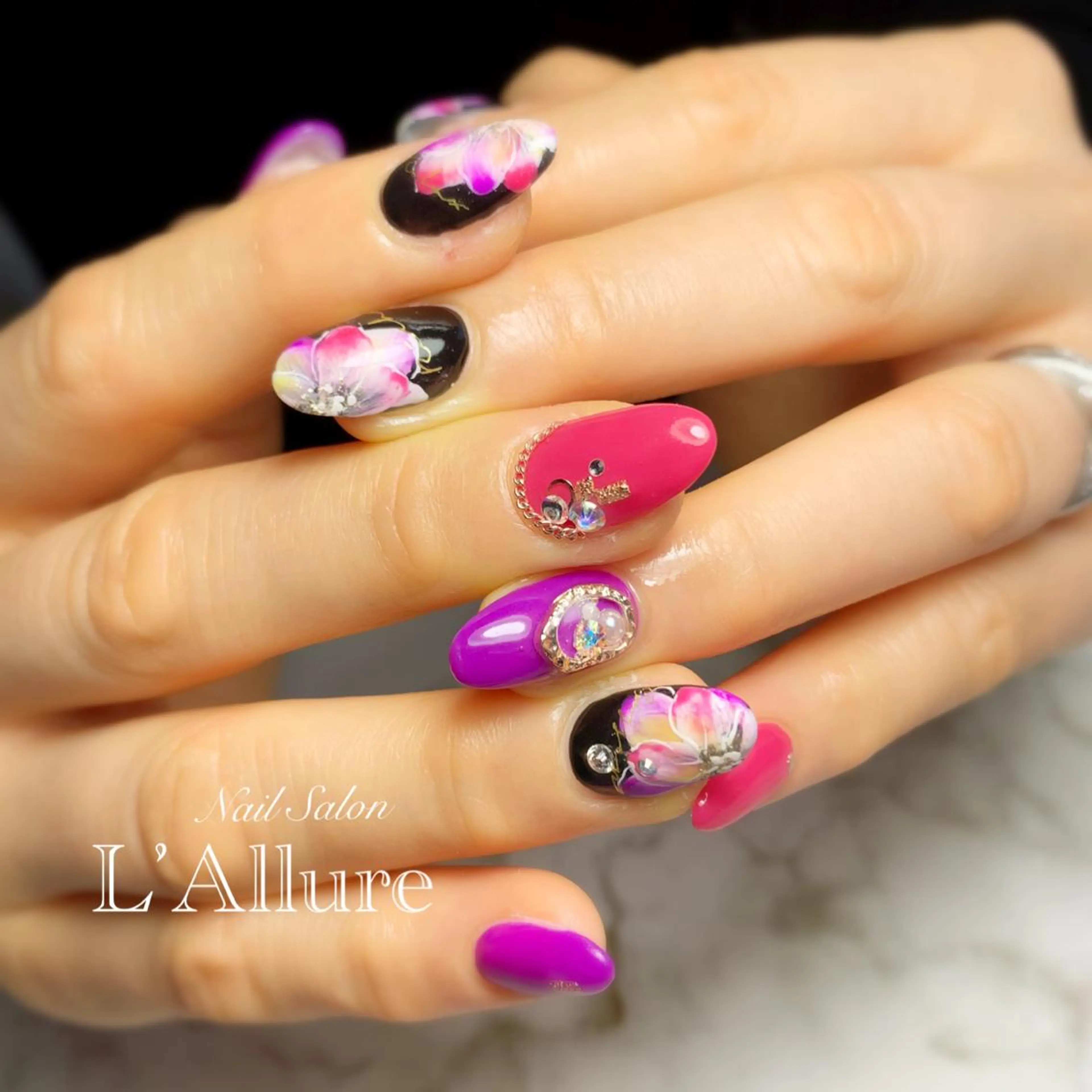 ネイル ハンドネイル Nail Salon L’Allureのネイルデザイン