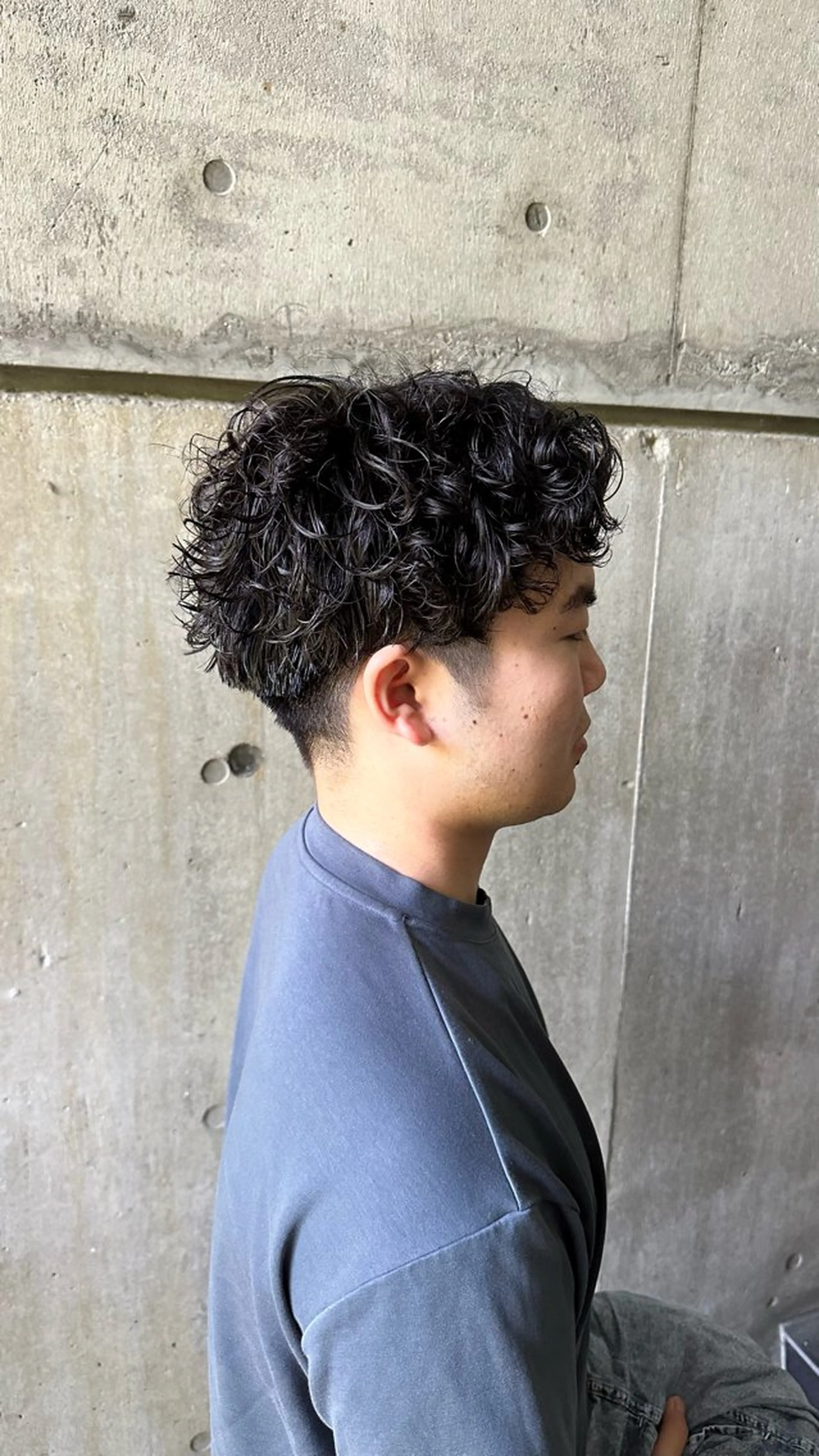 パーマ メンズ 五十嵐 圭音のヘアスタイル