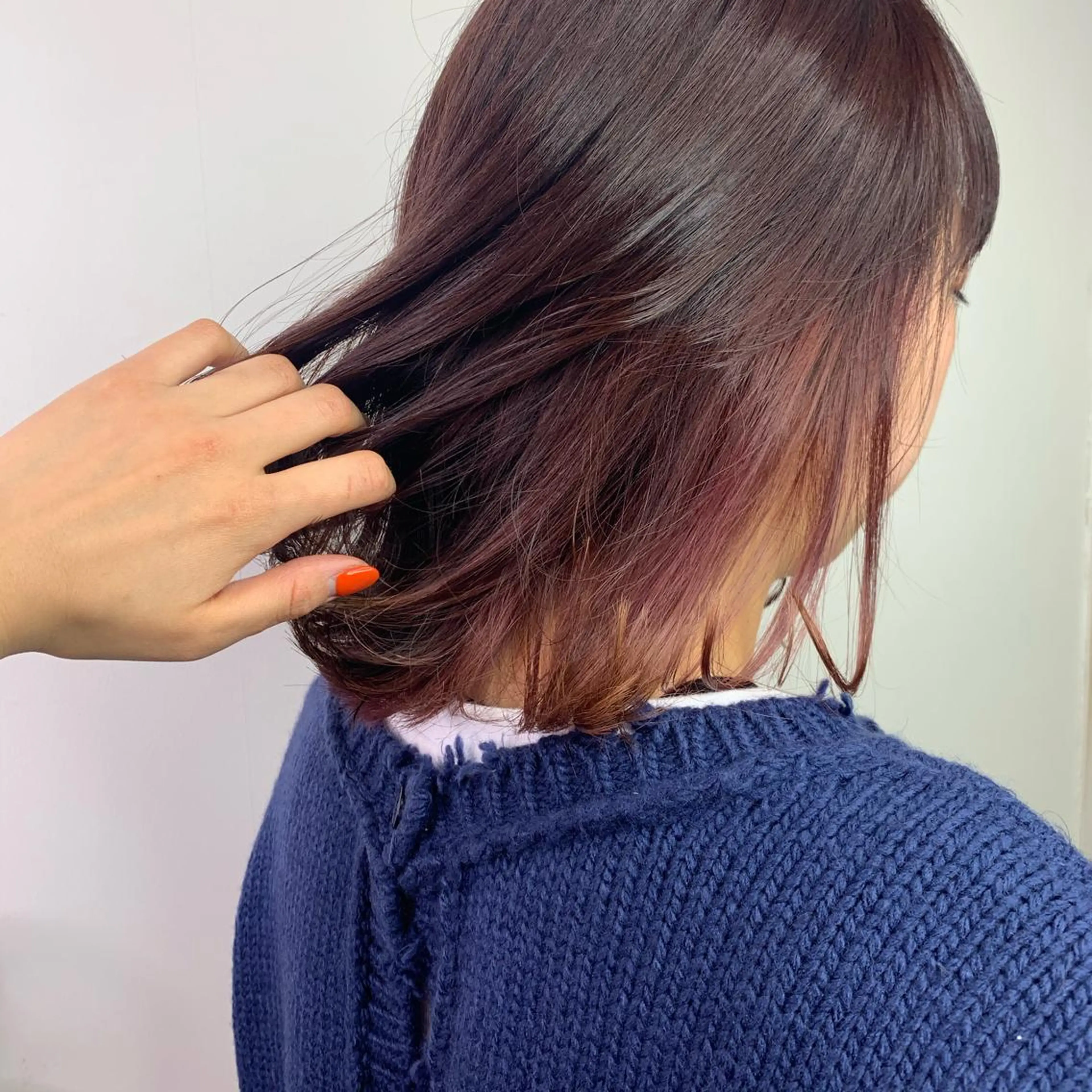 ミディアム カラー stylist店長 岡本真依のヘアスタイル