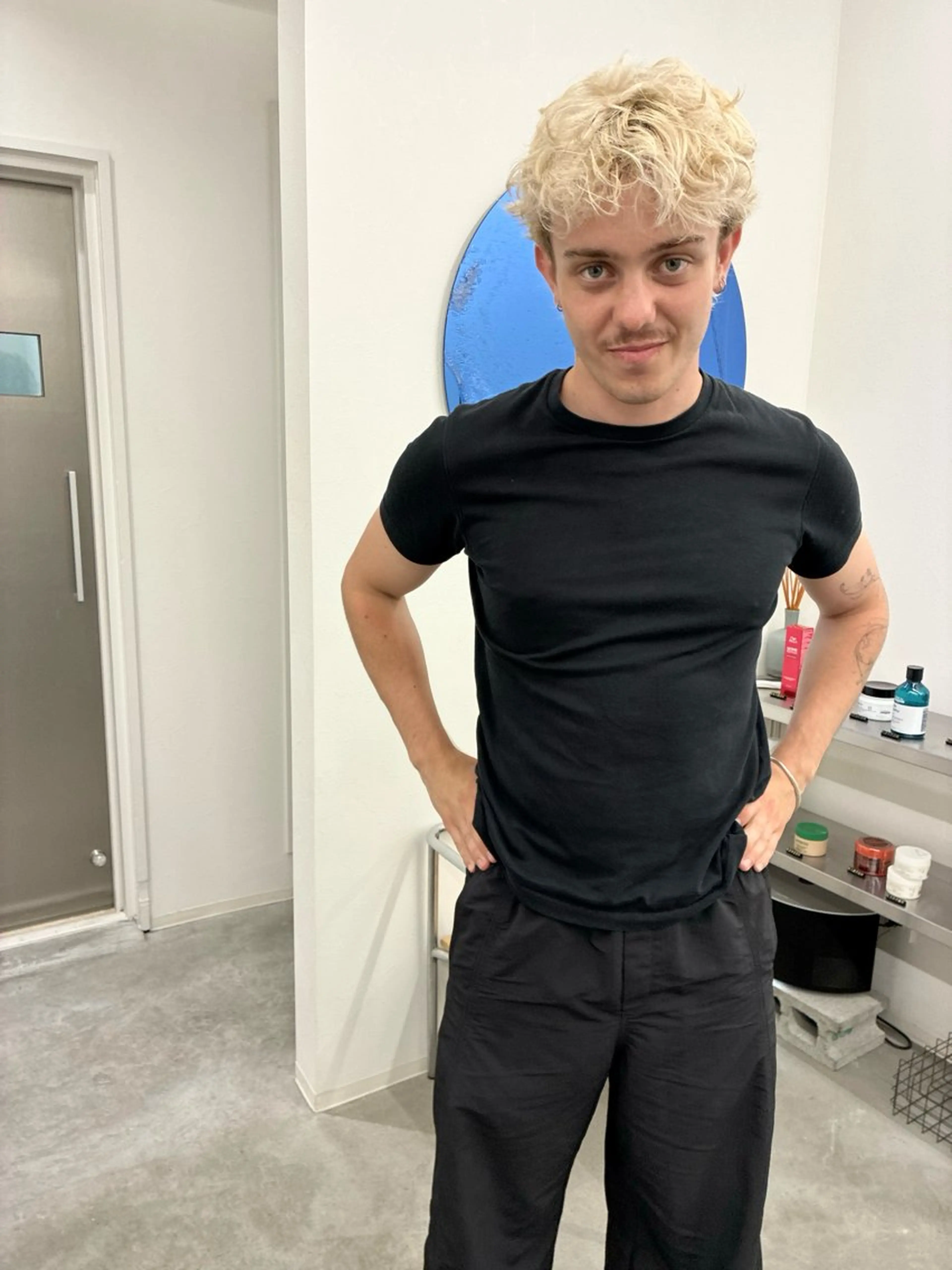 ショート カラー メンズ カット ヘアカラー トリートメント KEPKA ヤマグチ 天神 今泉のヘアスタイル