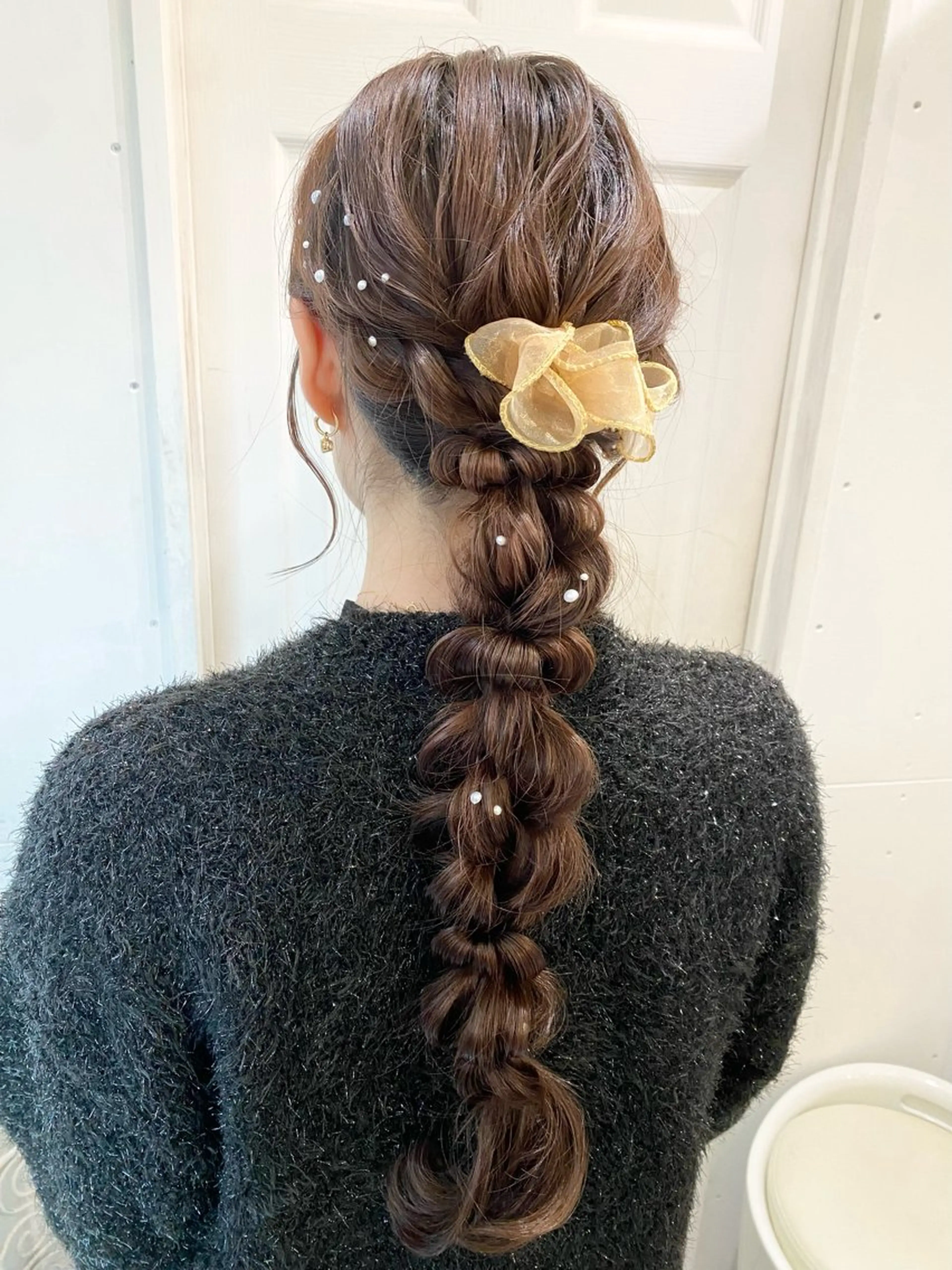 ヘアアレンジ uros.中目黒 moekaのヘアスタイル