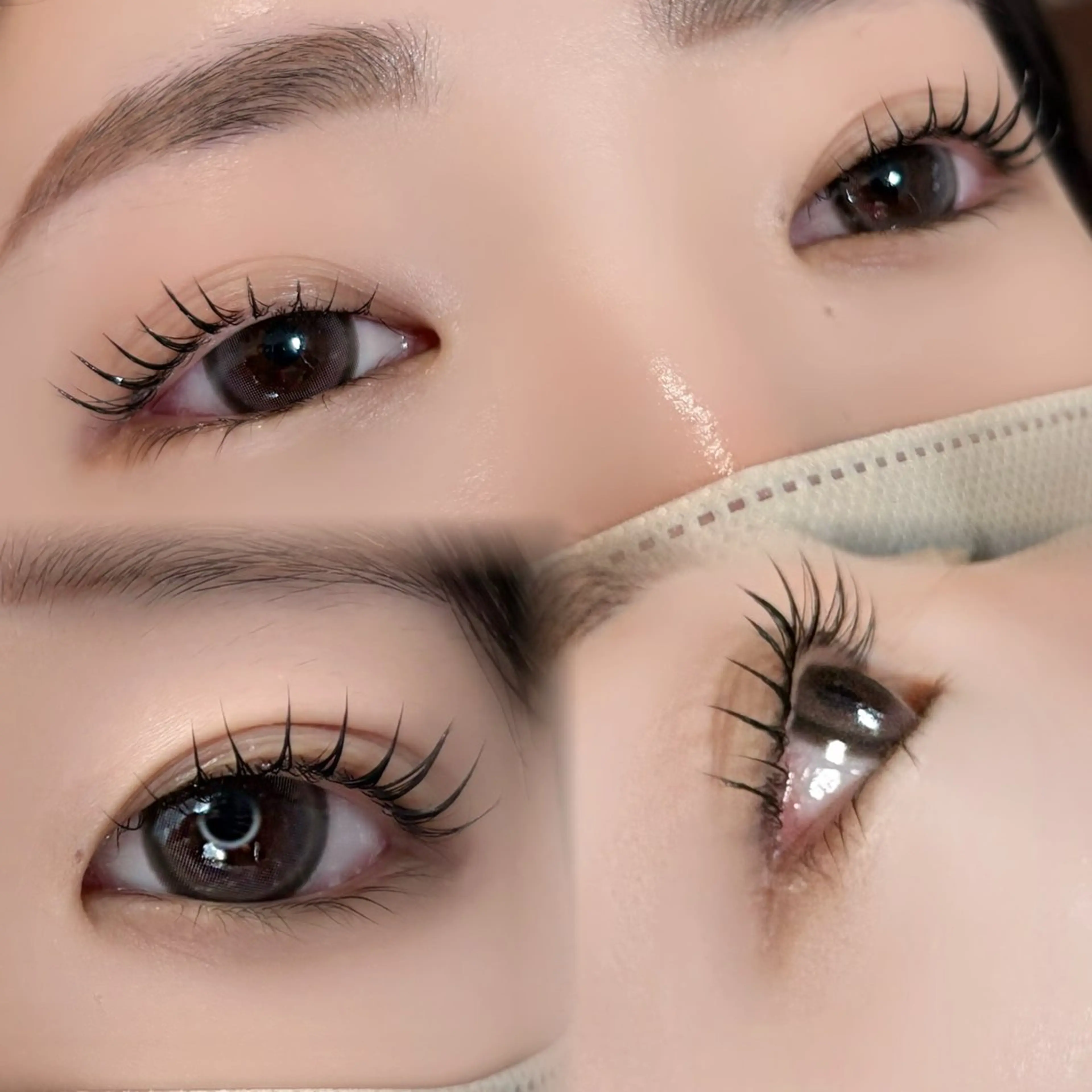 🩵似合わせまつ毛パーマ🩵お仕上げはセパレートか束感にするか選べます👀✨の写真