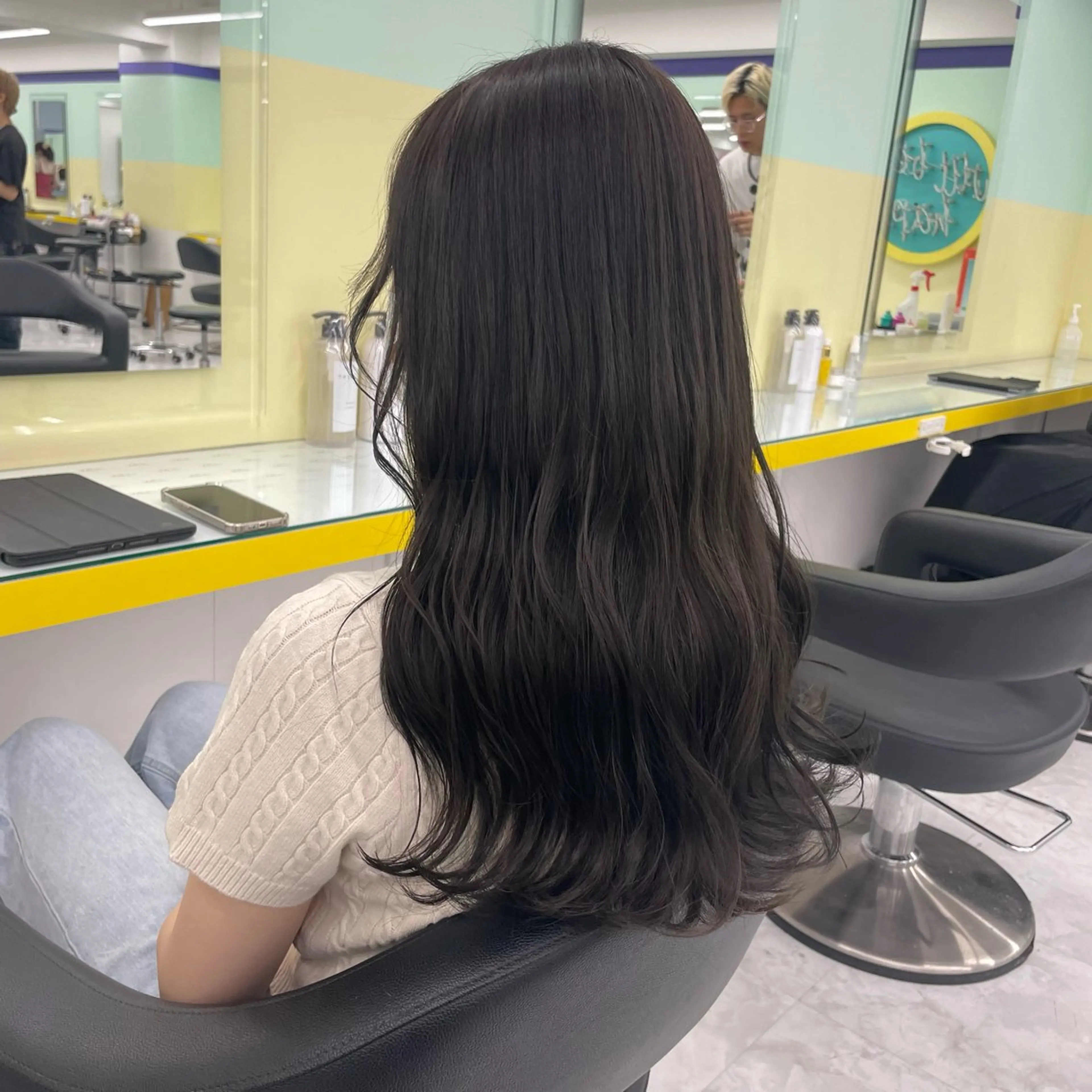 ミディアム カラー ヘアアレンジ カット ヘアカラー トリートメント 【透明感×レイヤー】 🍃RIKU🍃のヘアスタイル