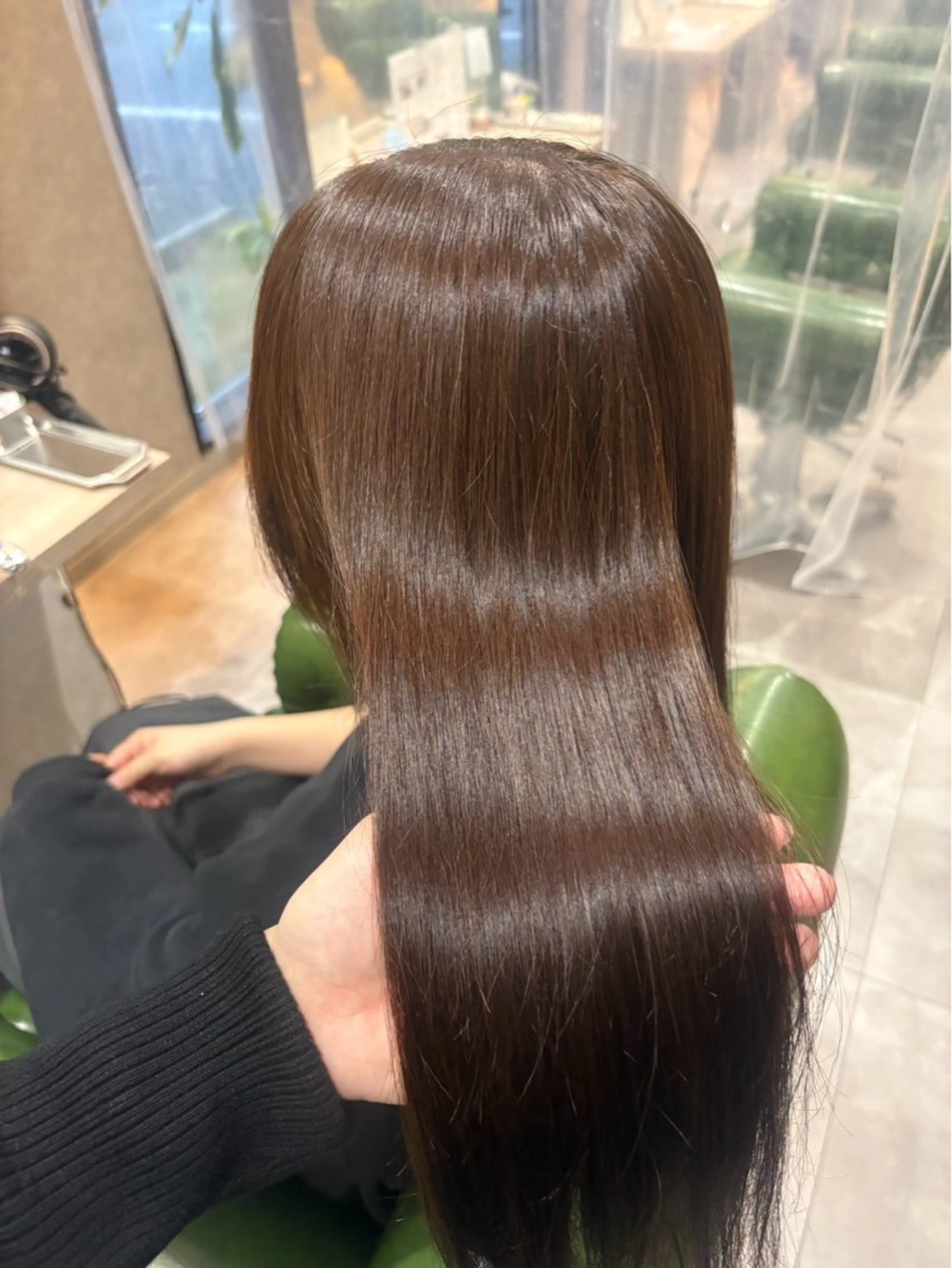 セミロング カラー ヘアカラー あやね /名古屋市守山区のヘアスタイル