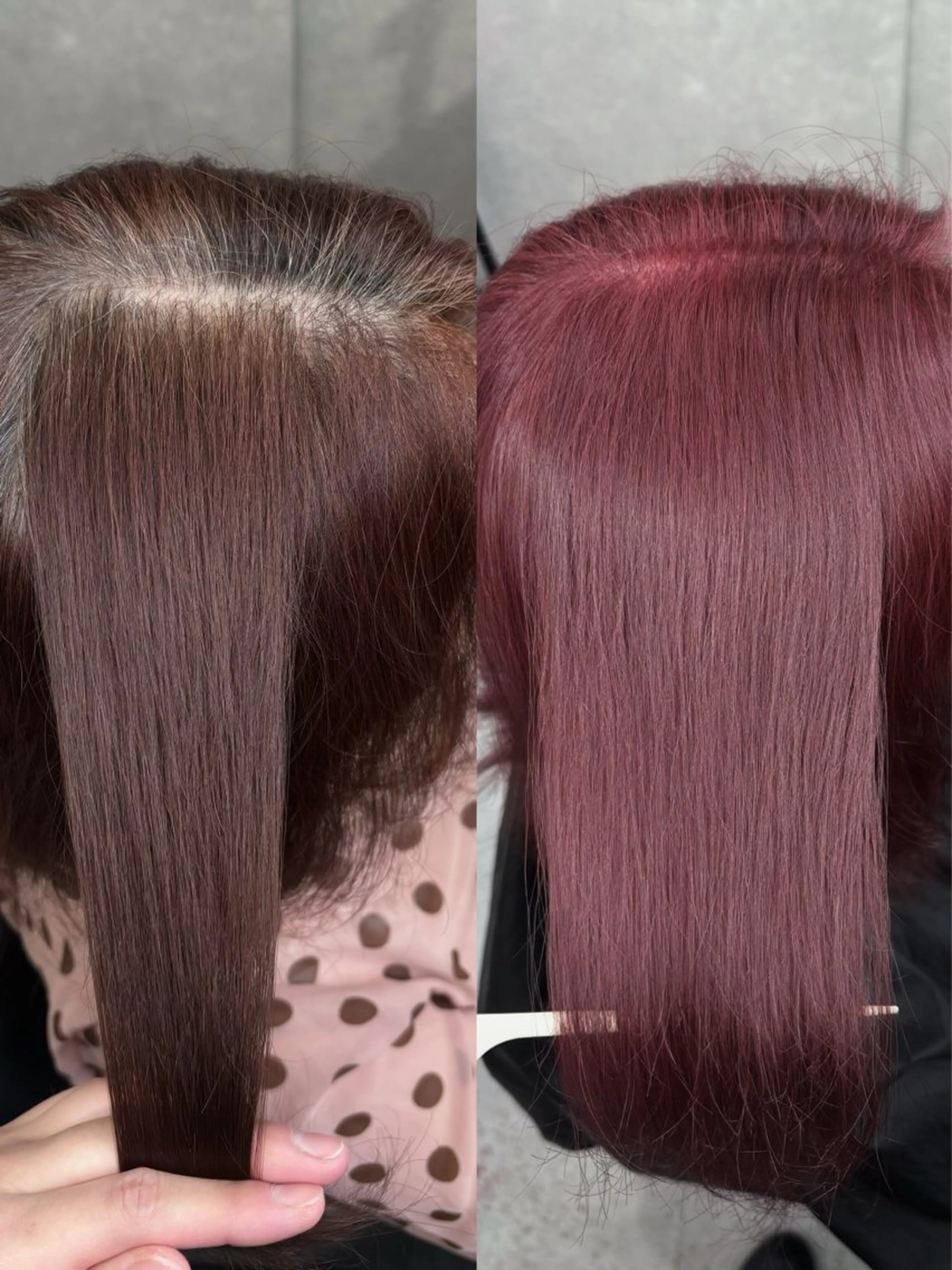 カラー ヘアカラー トリートメント 伊藤 陽菜のヘアスタイル