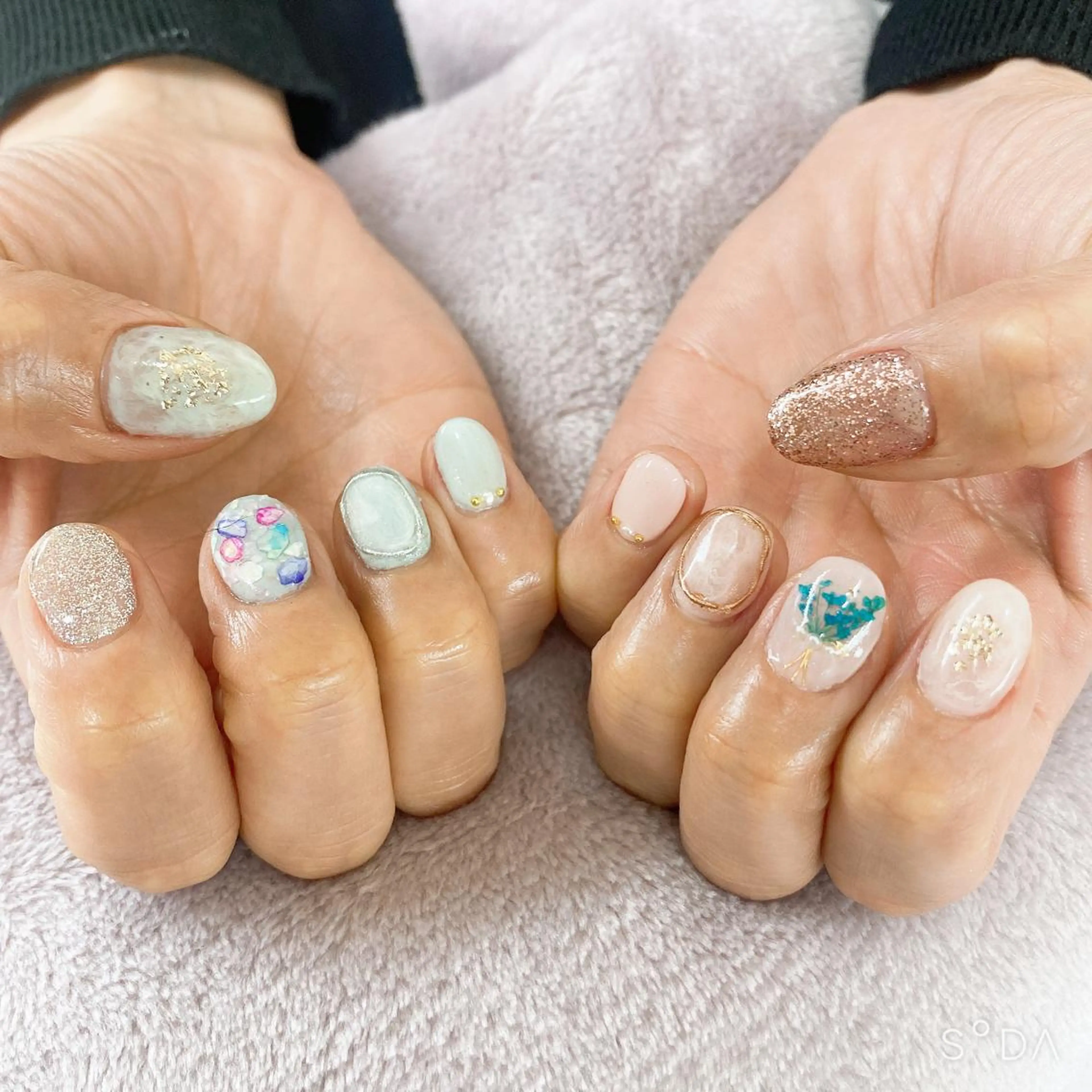 ネイル ハンドネイル うにゃねいる🌷 Mayaのネイルデザイン
