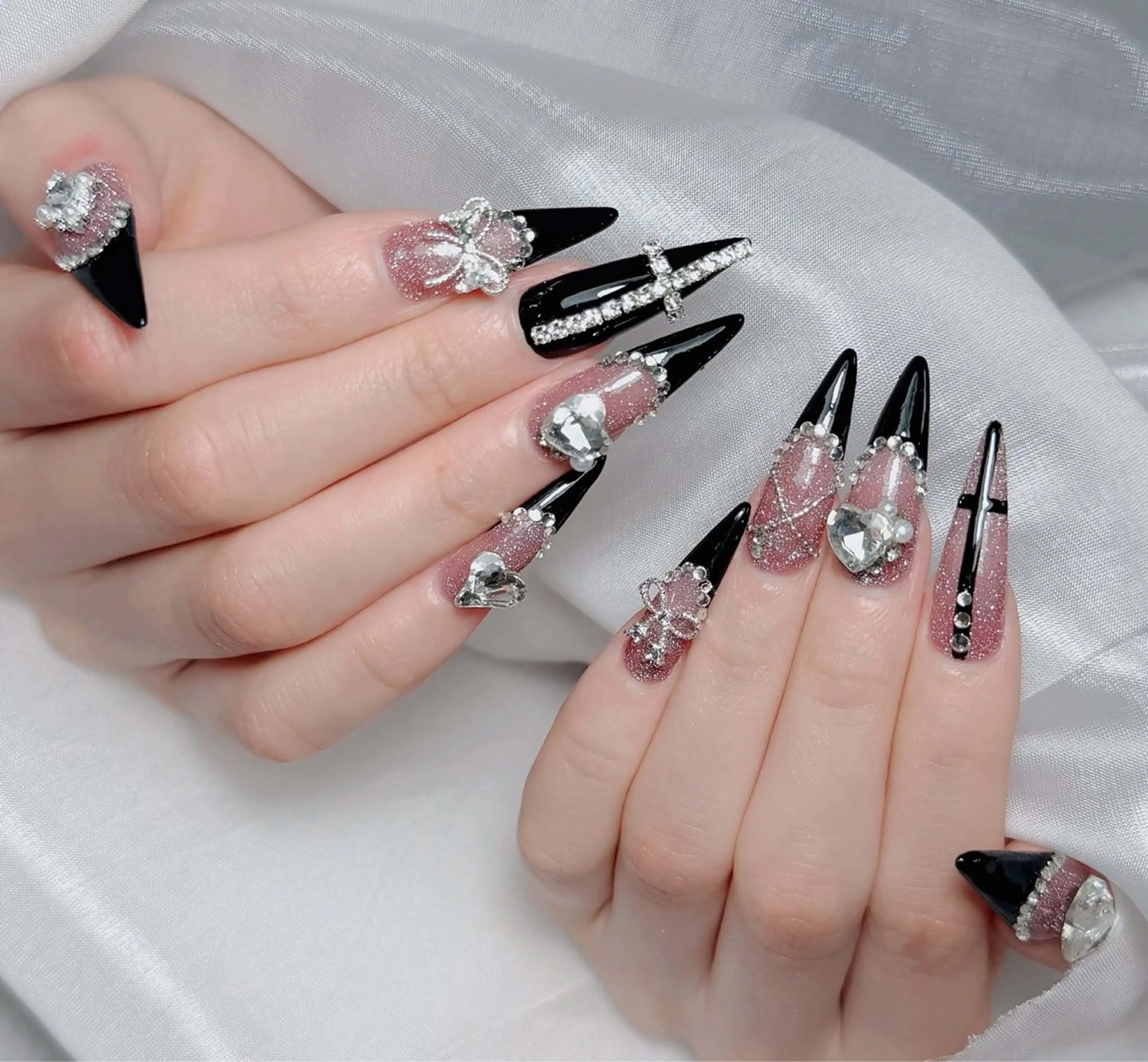 ネイル アートネイル 韓国ネイル 持ち込み ワンホンネイル ハンドネイル Lenie Nail Salonのネイルデザイン