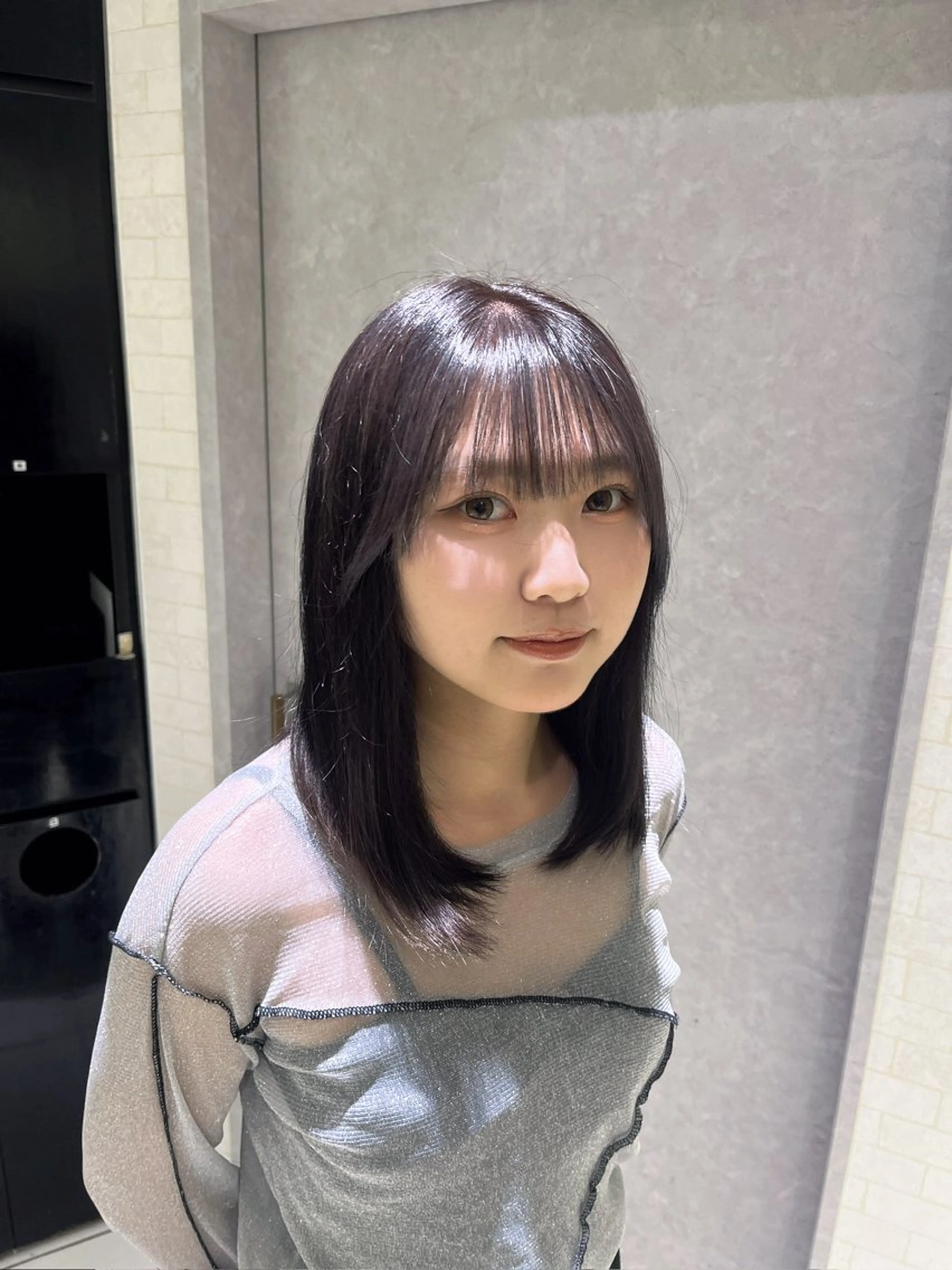 ミディアム カラー 🌺海外風・中明度 透明感yui🌺のヘアスタイル
