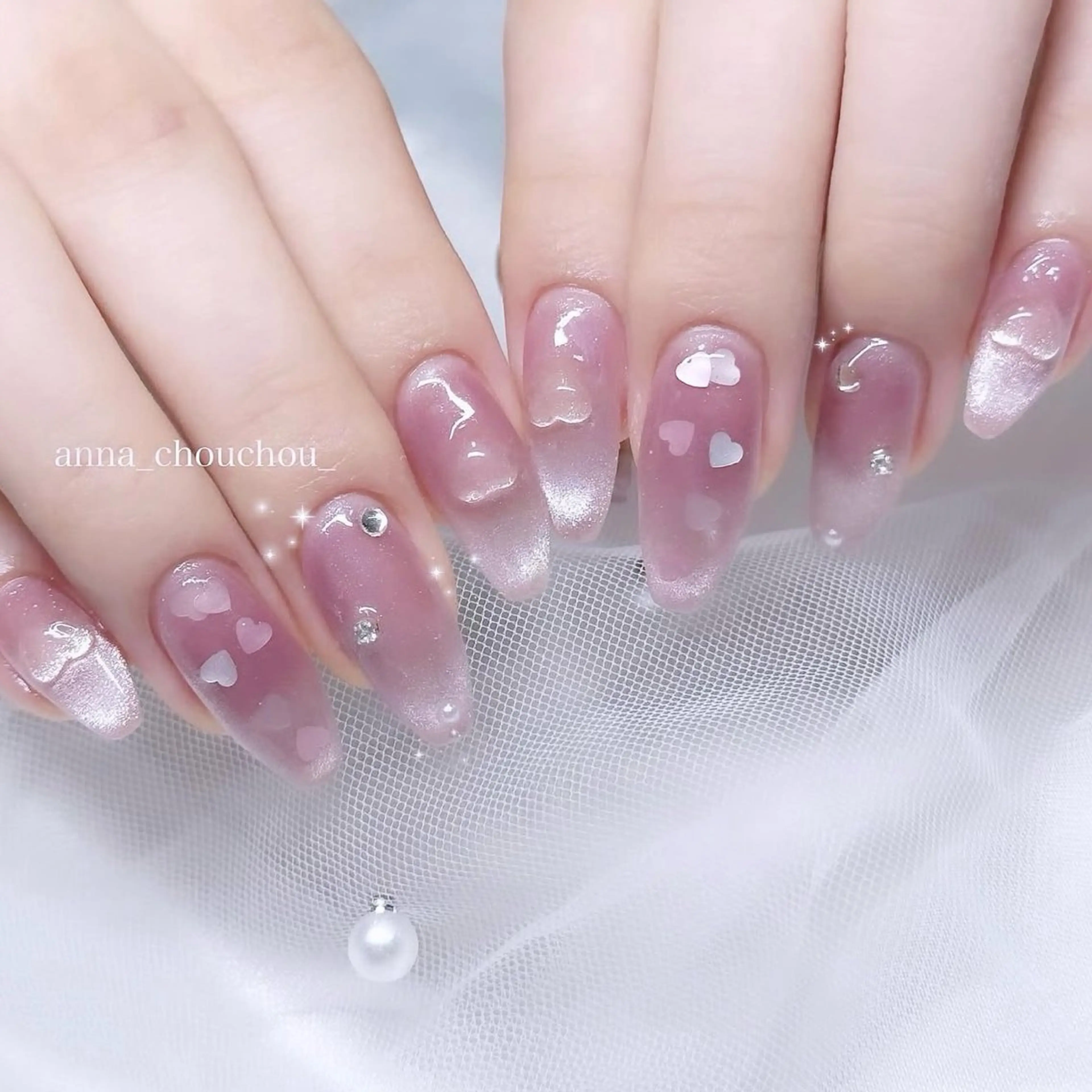 ネイル ハンドネイル Anna Sano⭐️のネイルデザイン