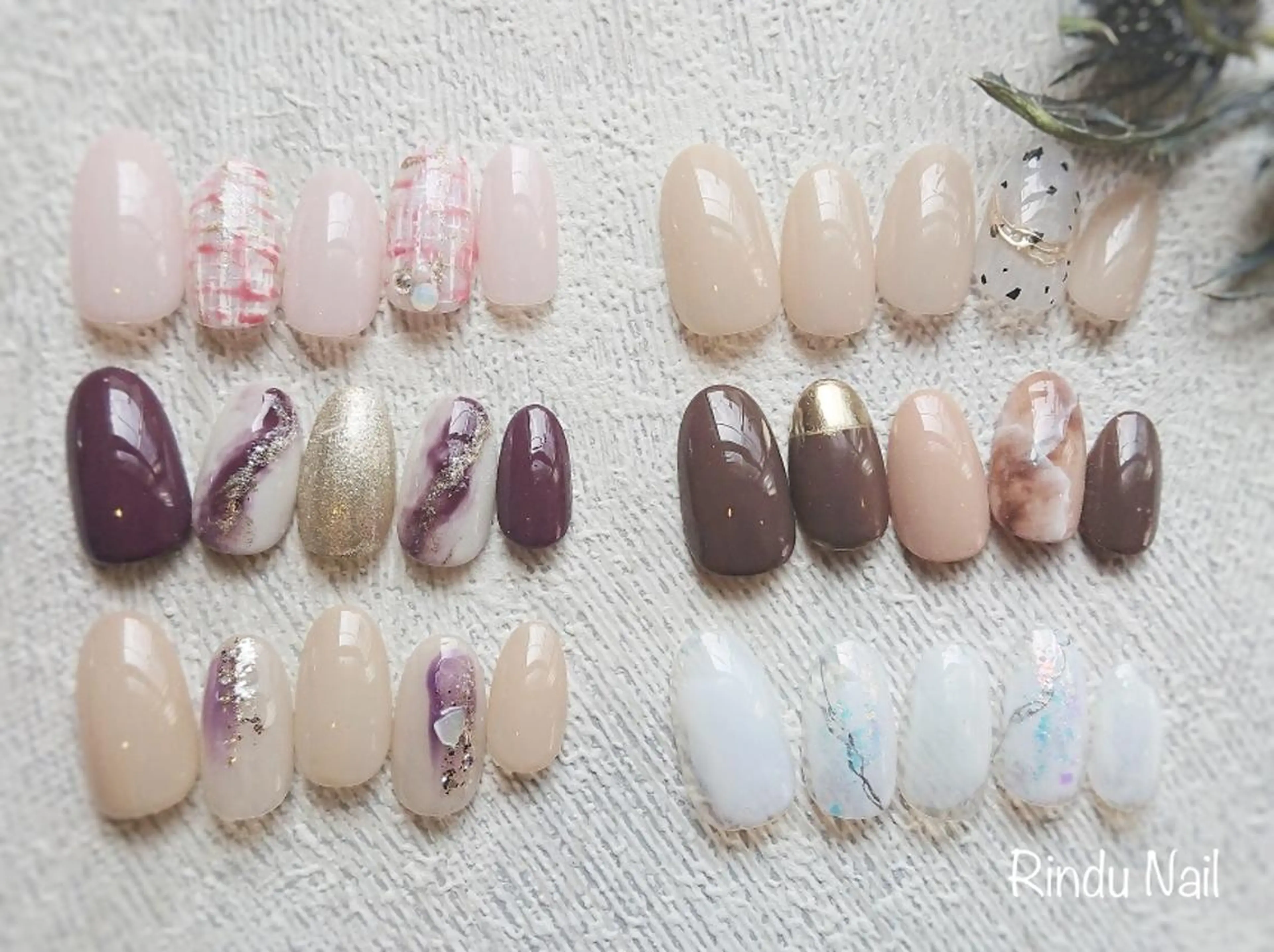 ネイル ハンドネイル Rindu Nail 名駅miniのネイルデザイン