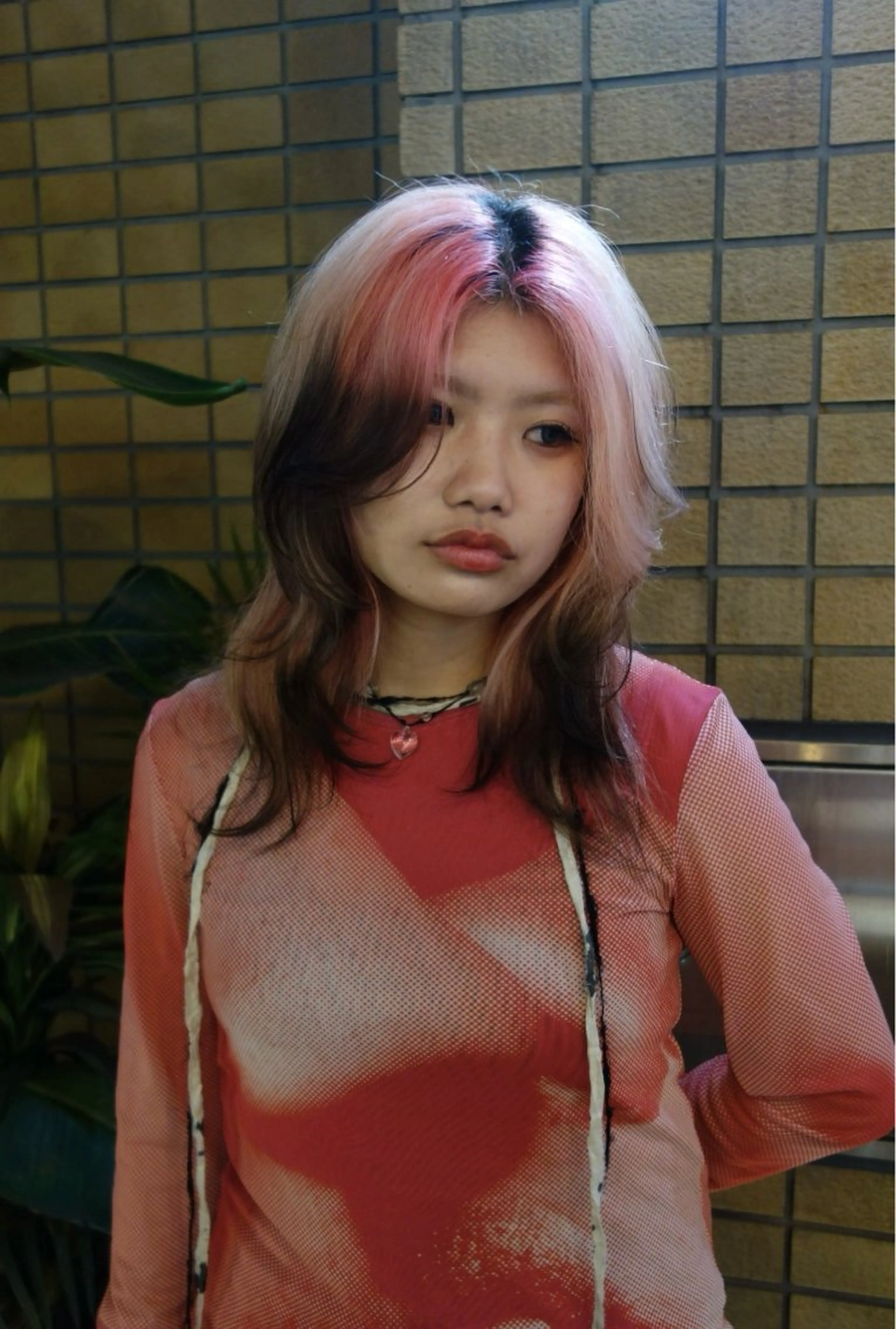 ミディアム HEIMER ミカド　サトル△のヘアスタイル