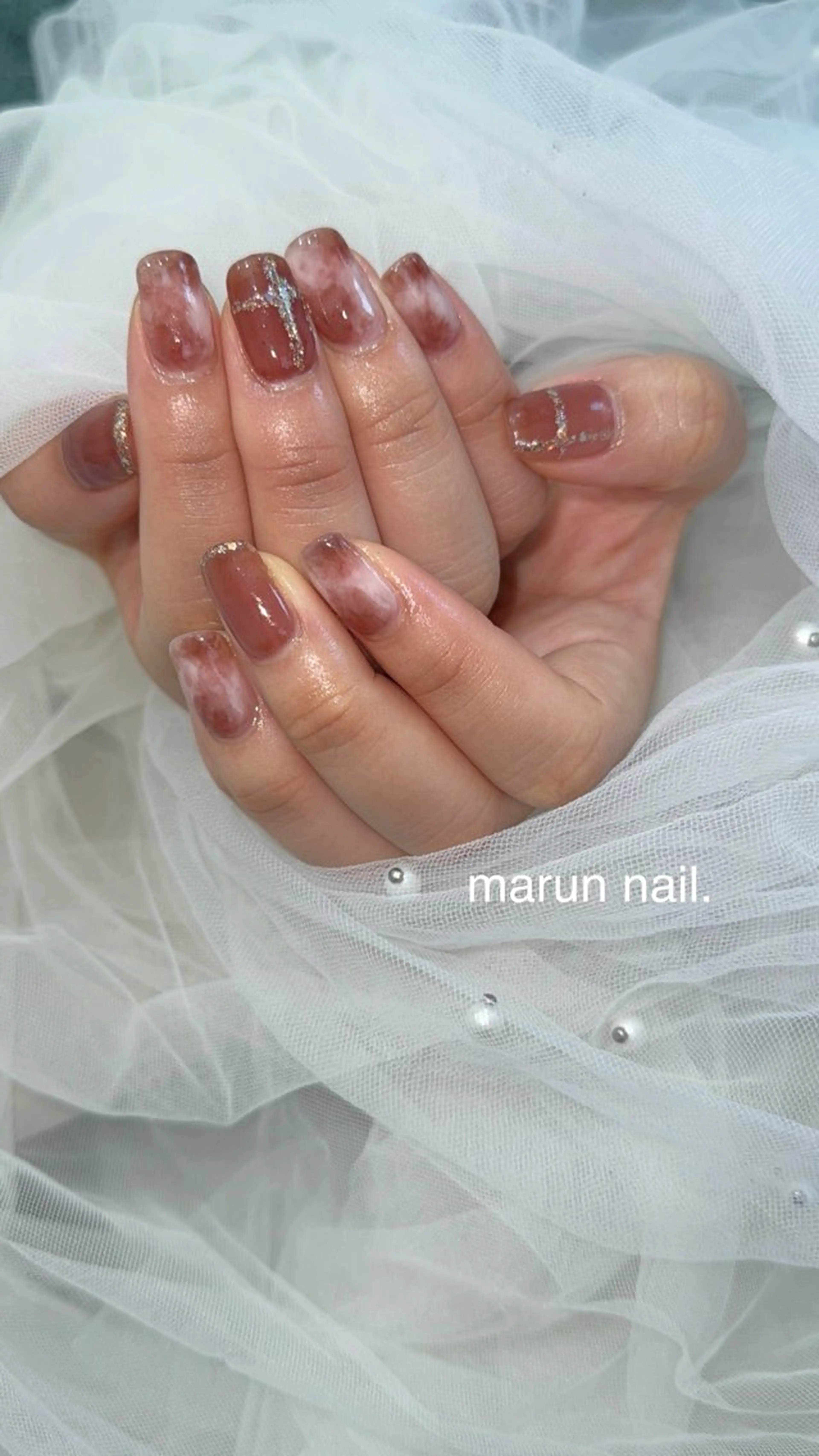 ネイル ハンドネイル marun._ megumi.のネイルデザイン