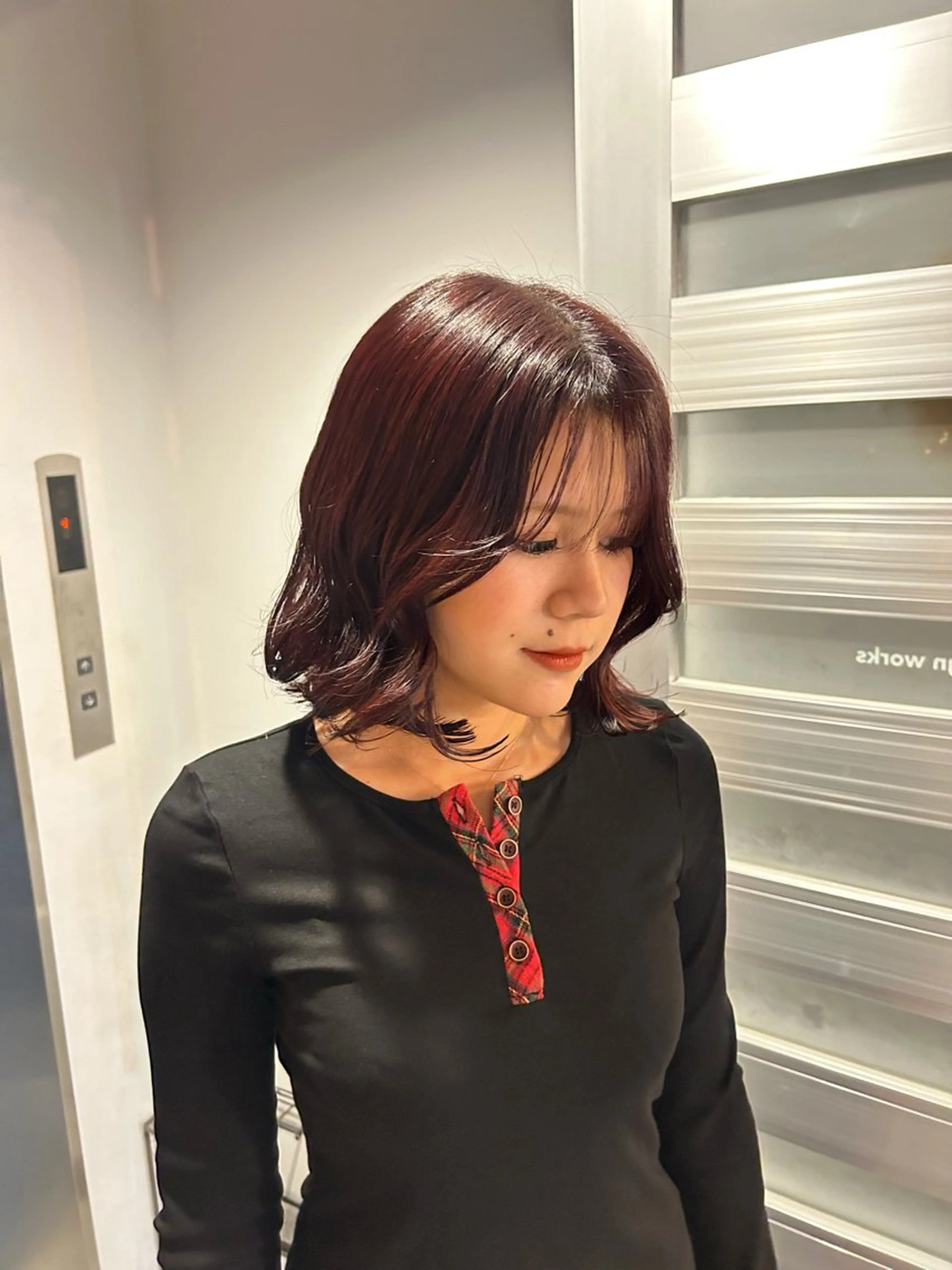 ミディアム カラー カット ヘアカラー ruup Aru ユウキのヘアスタイル