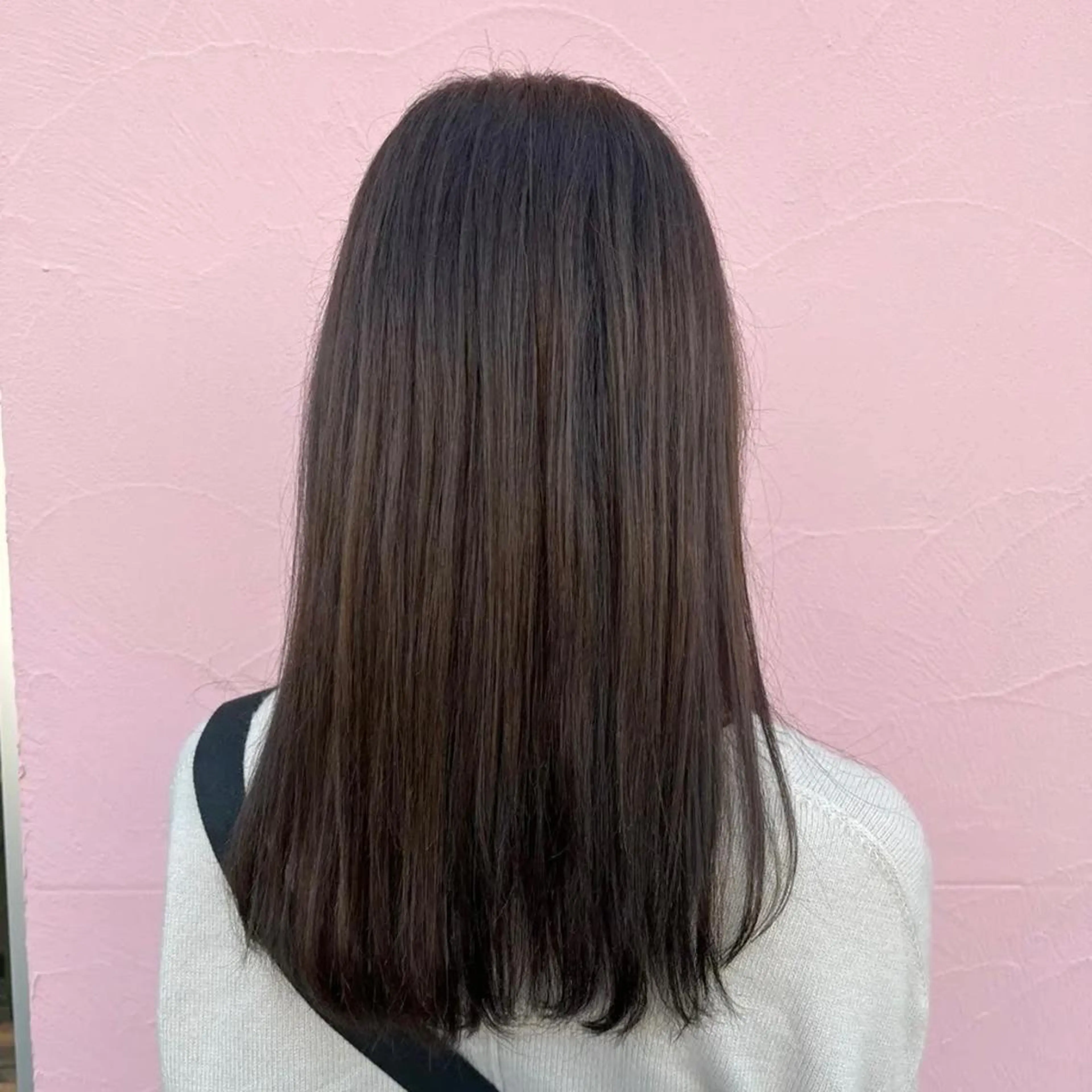 ロング カラー ブルーカラー ブラウンカラー ♡ナナコ♡ レイヤー/艶髪のヘアスタイル