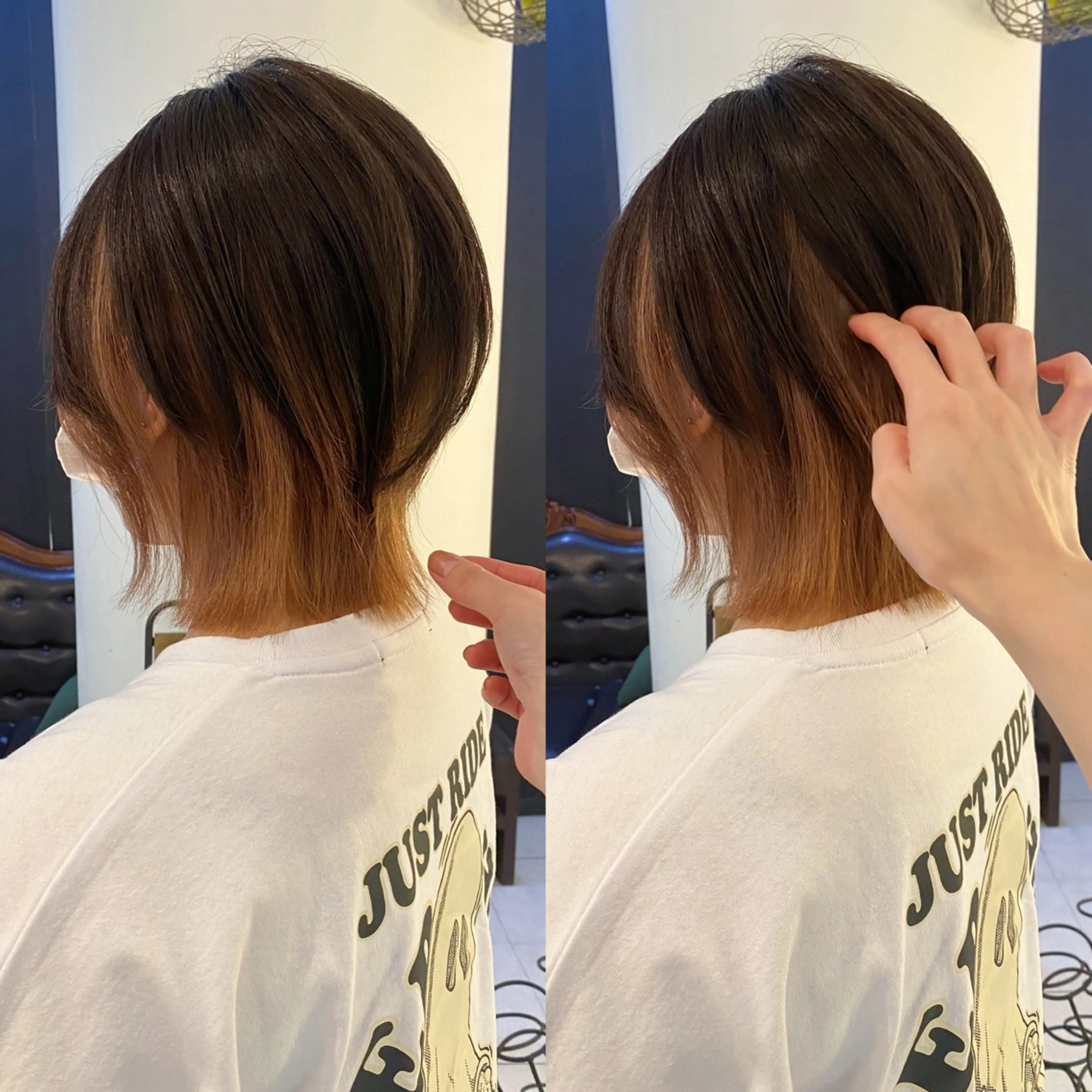 ショート カラー カット ヘアカラー トリートメント mai / linoah˚✧のヘアスタイル