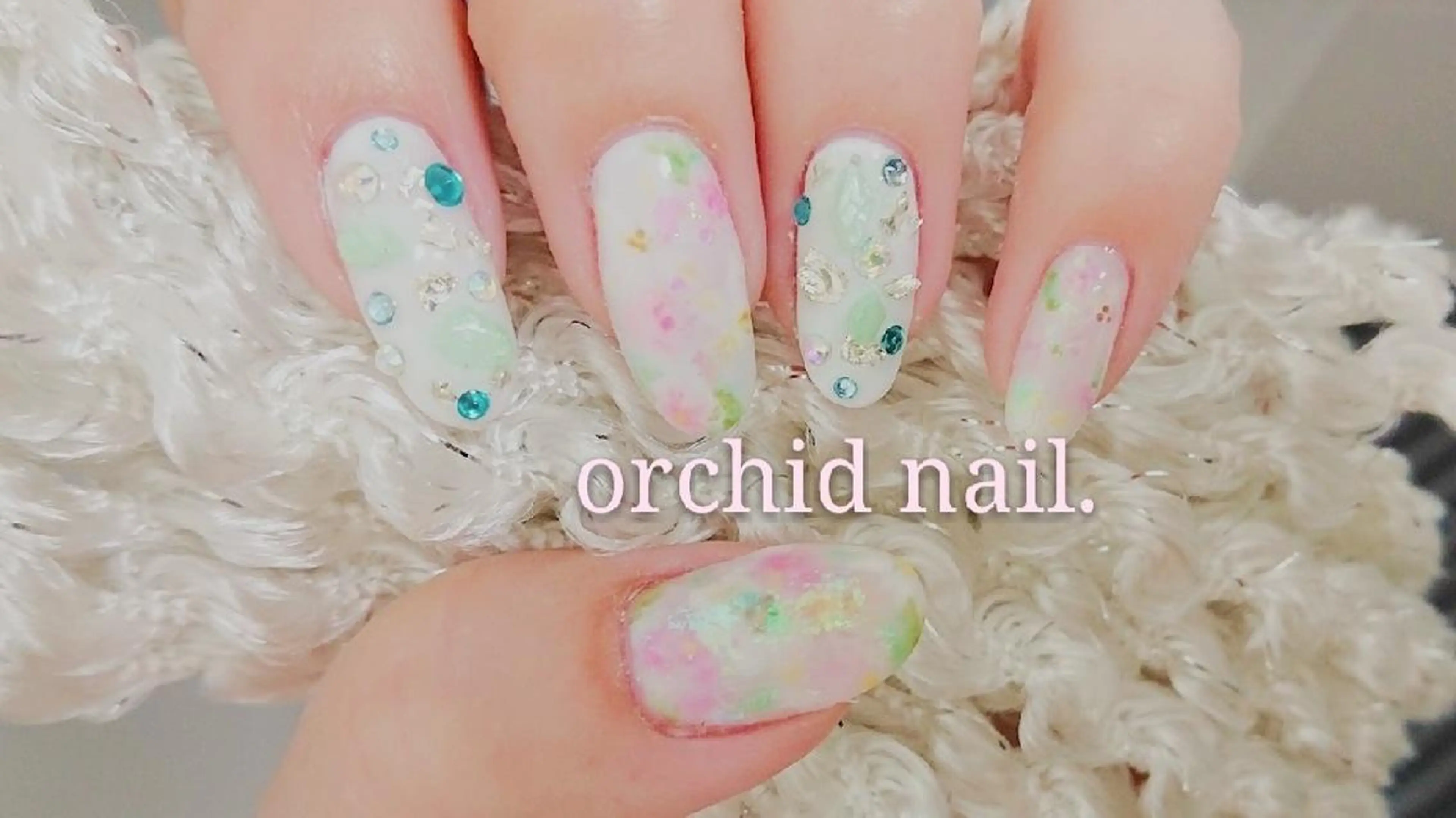 ネイル orchid ♡オーキッドのネイルデザイン