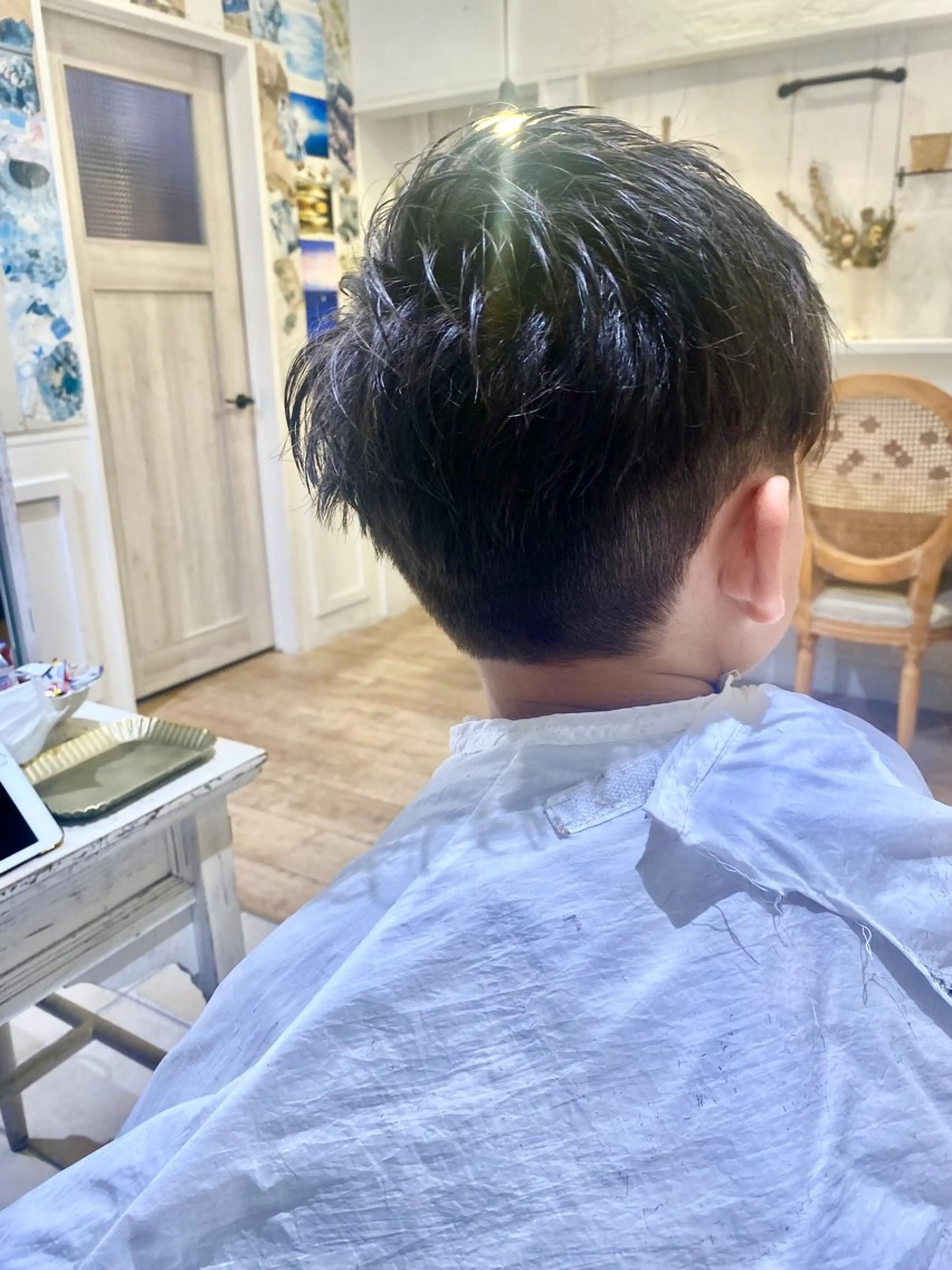 メンズ キッズ 内田 隆也のヘアスタイル