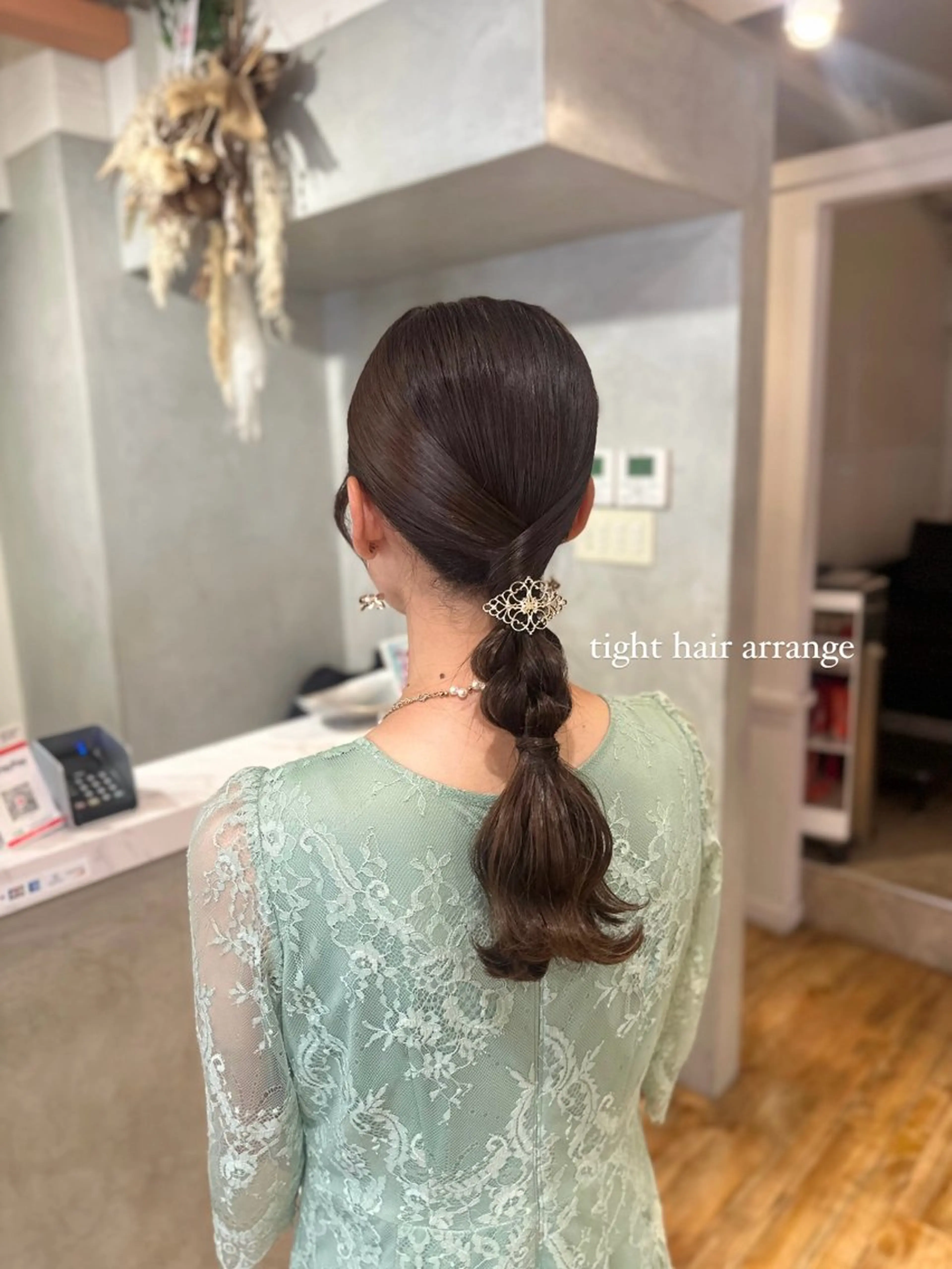 ヘアセットの写真