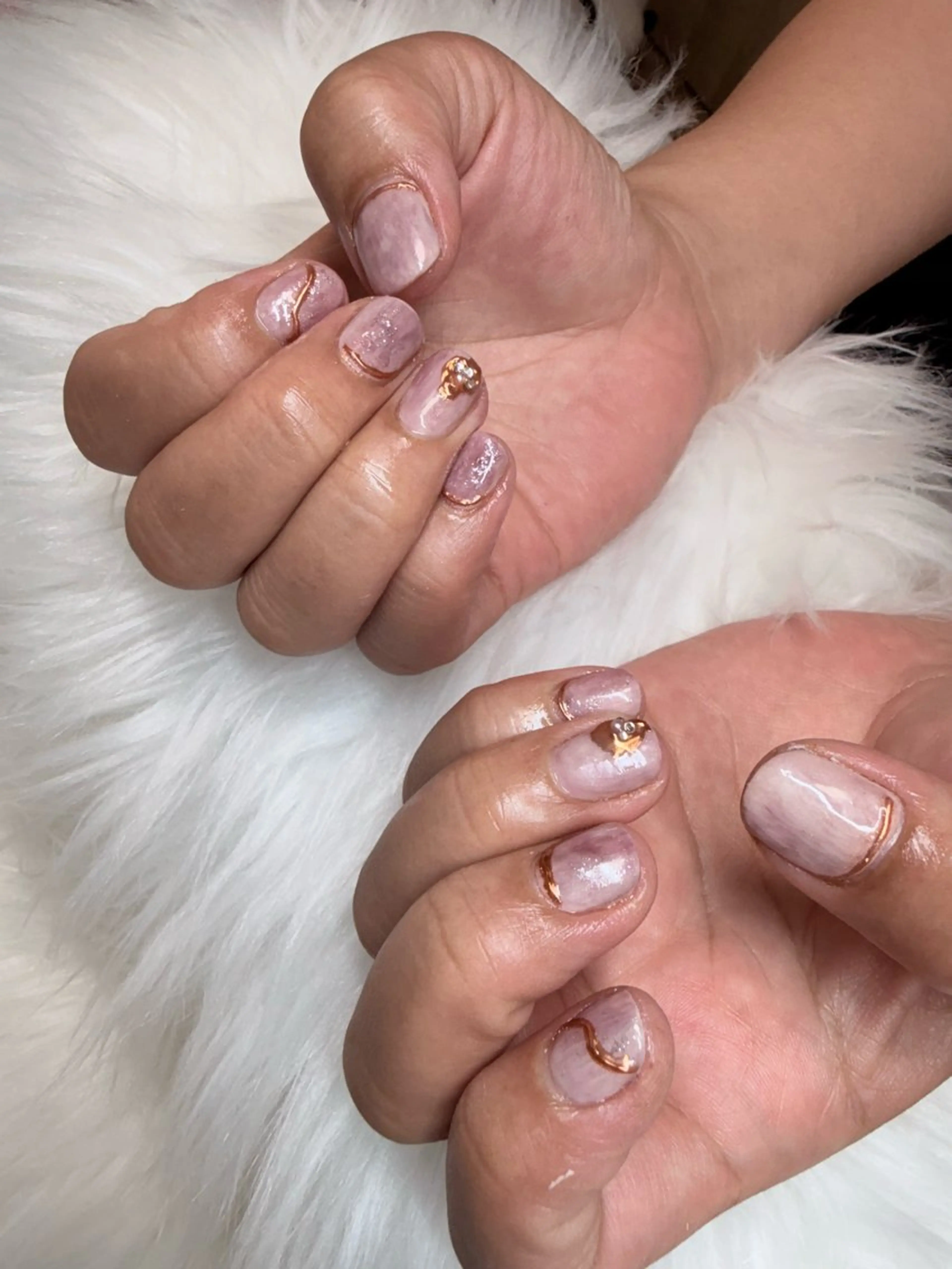 ネイル ニュアンスネイル 春ネイル Malo nailのネイルデザイン
