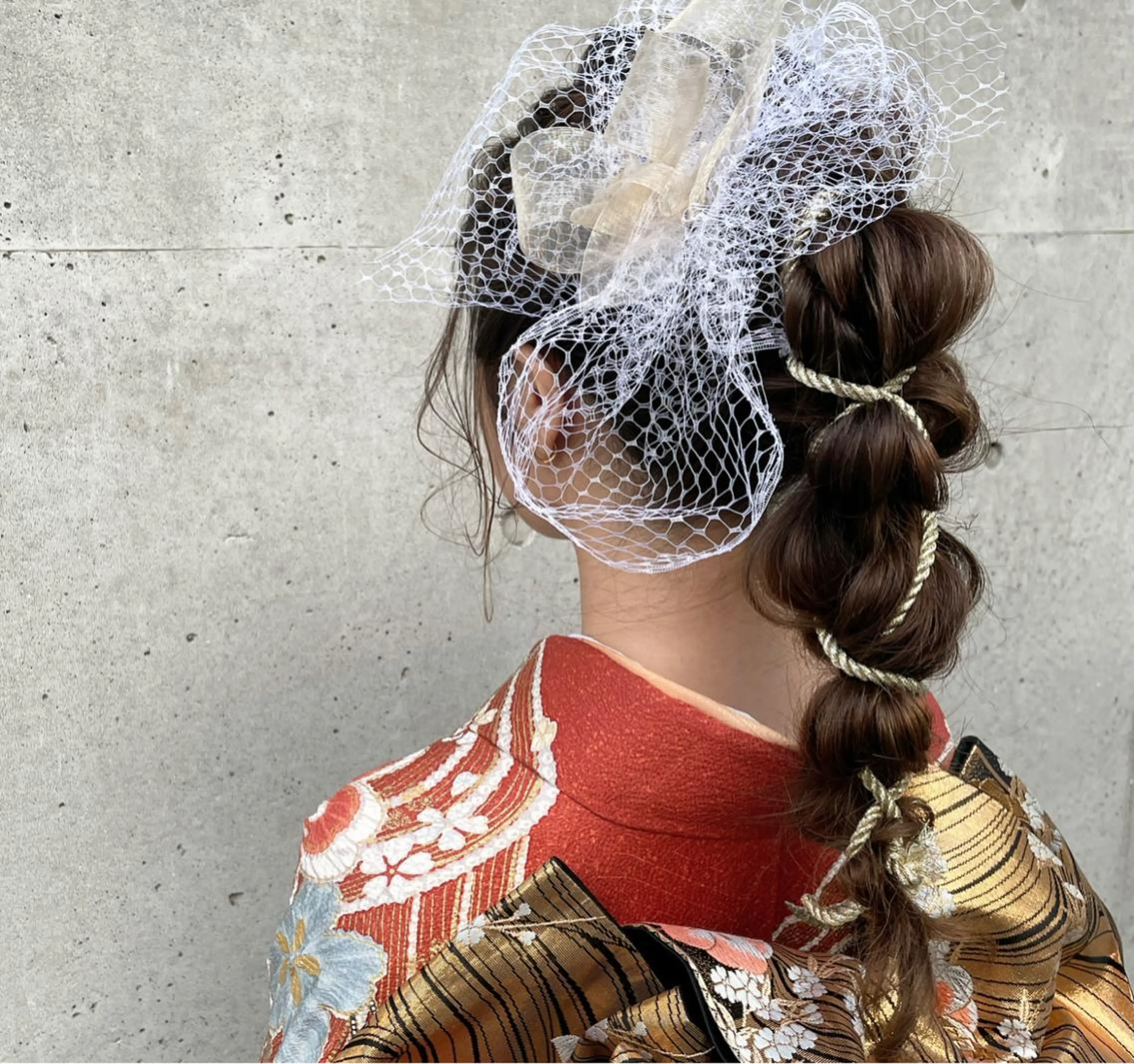 ロング ヘアアレンジ ヘアメイク new meのヘアスタイル