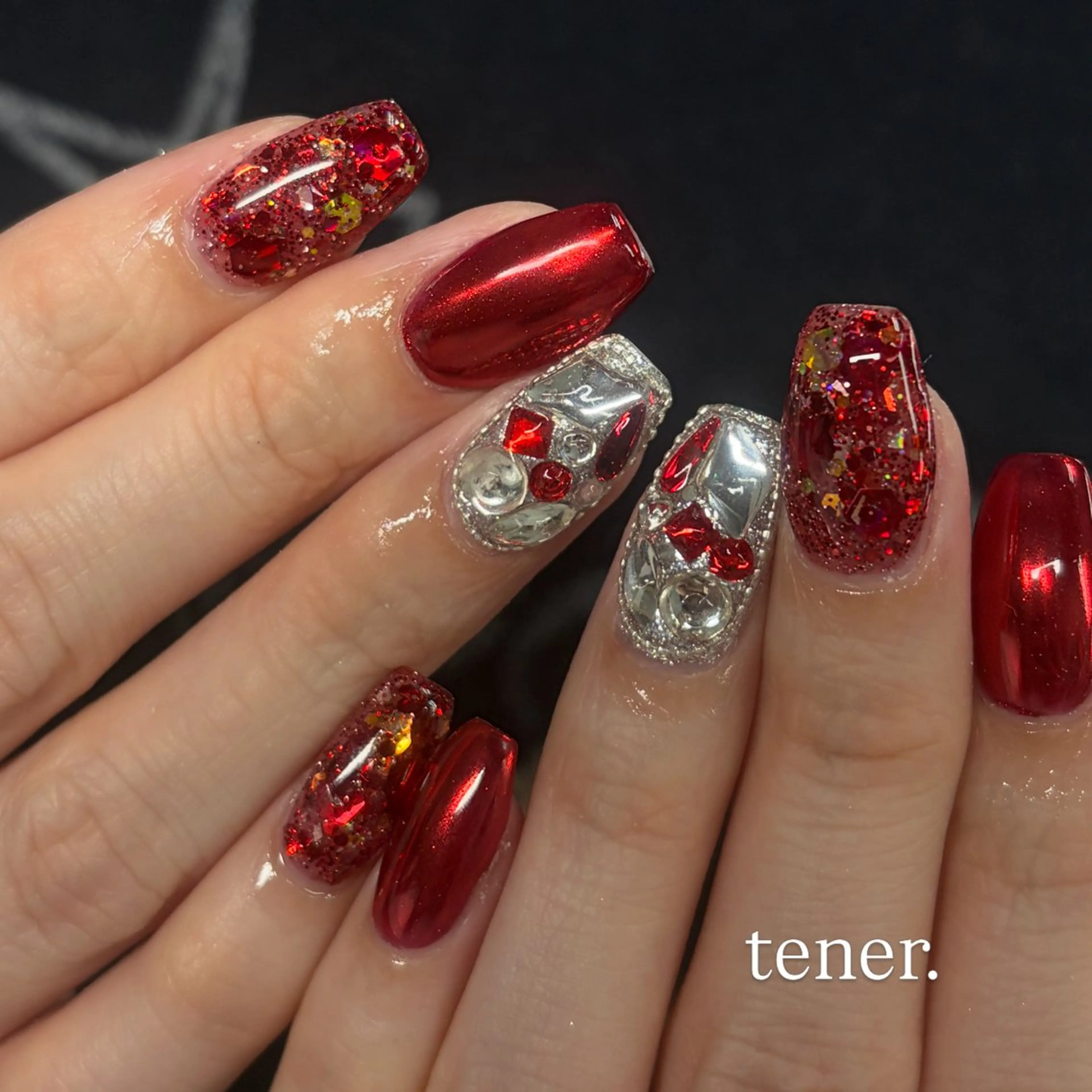 ネイル ハンドネイル tener 🩷yua🩷のネイルデザイン