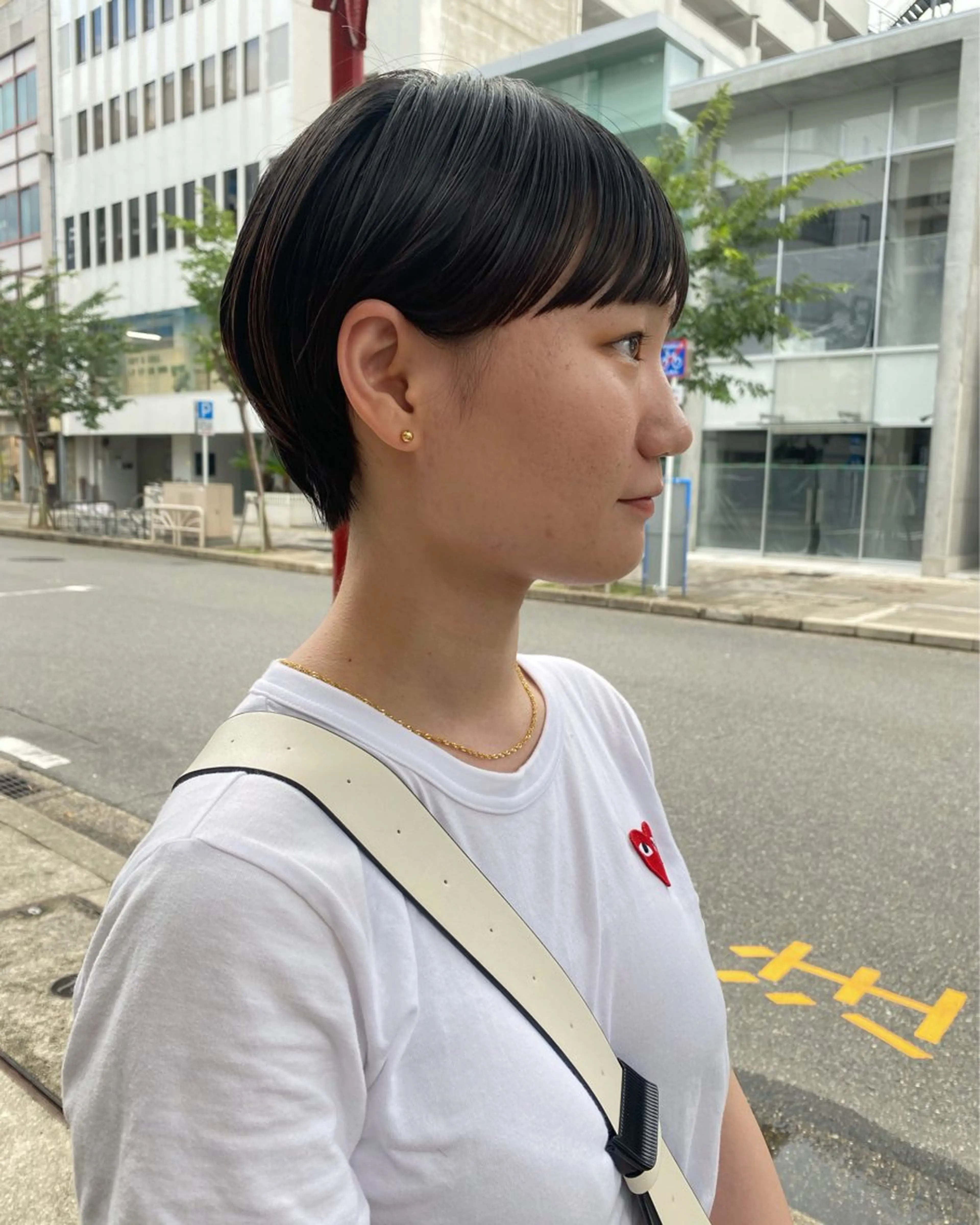 ショート ヒラカホ/ ブリーチ/似合わせのヘアスタイル