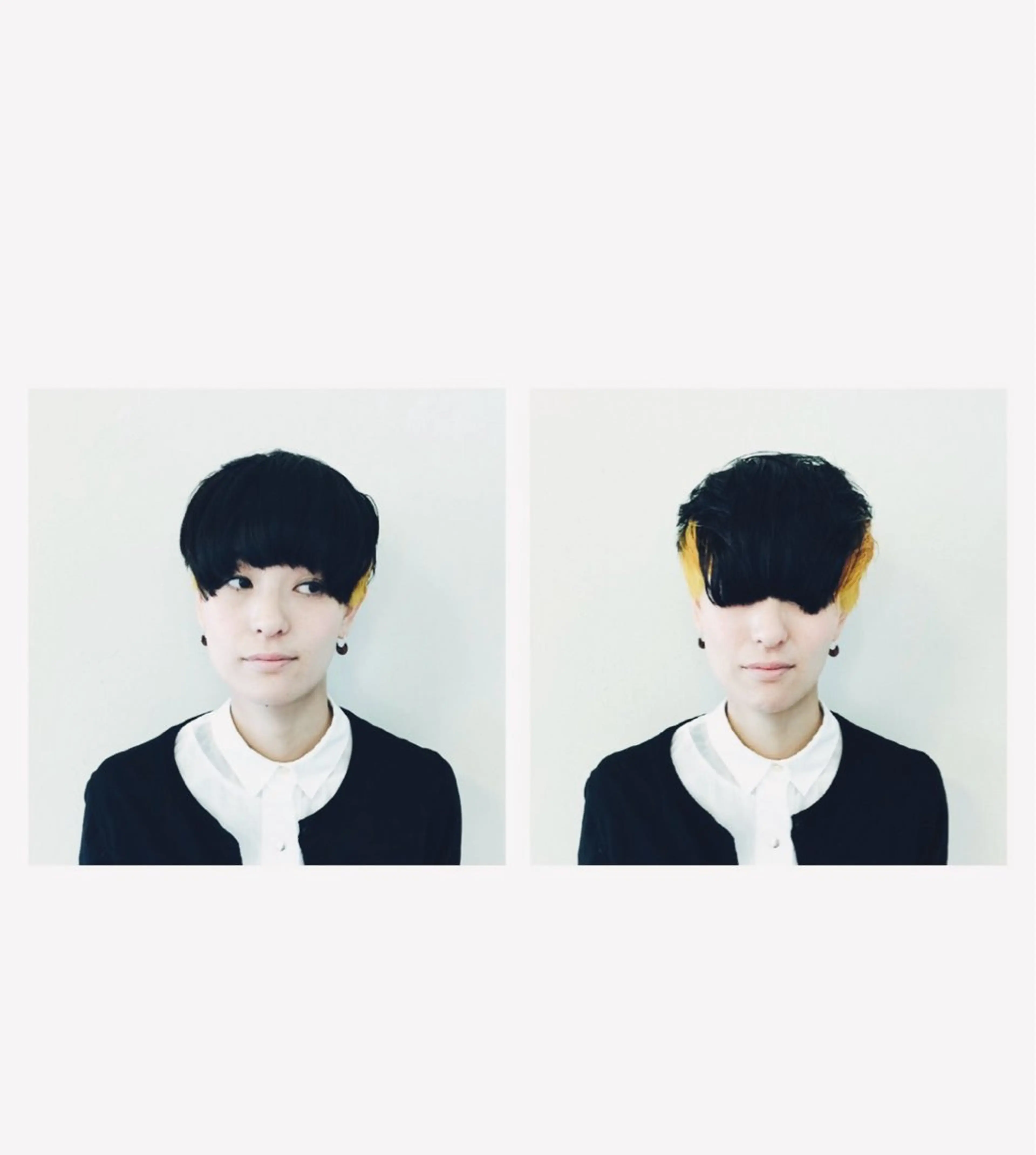 ショート カラー 中島 剛のヘアスタイル